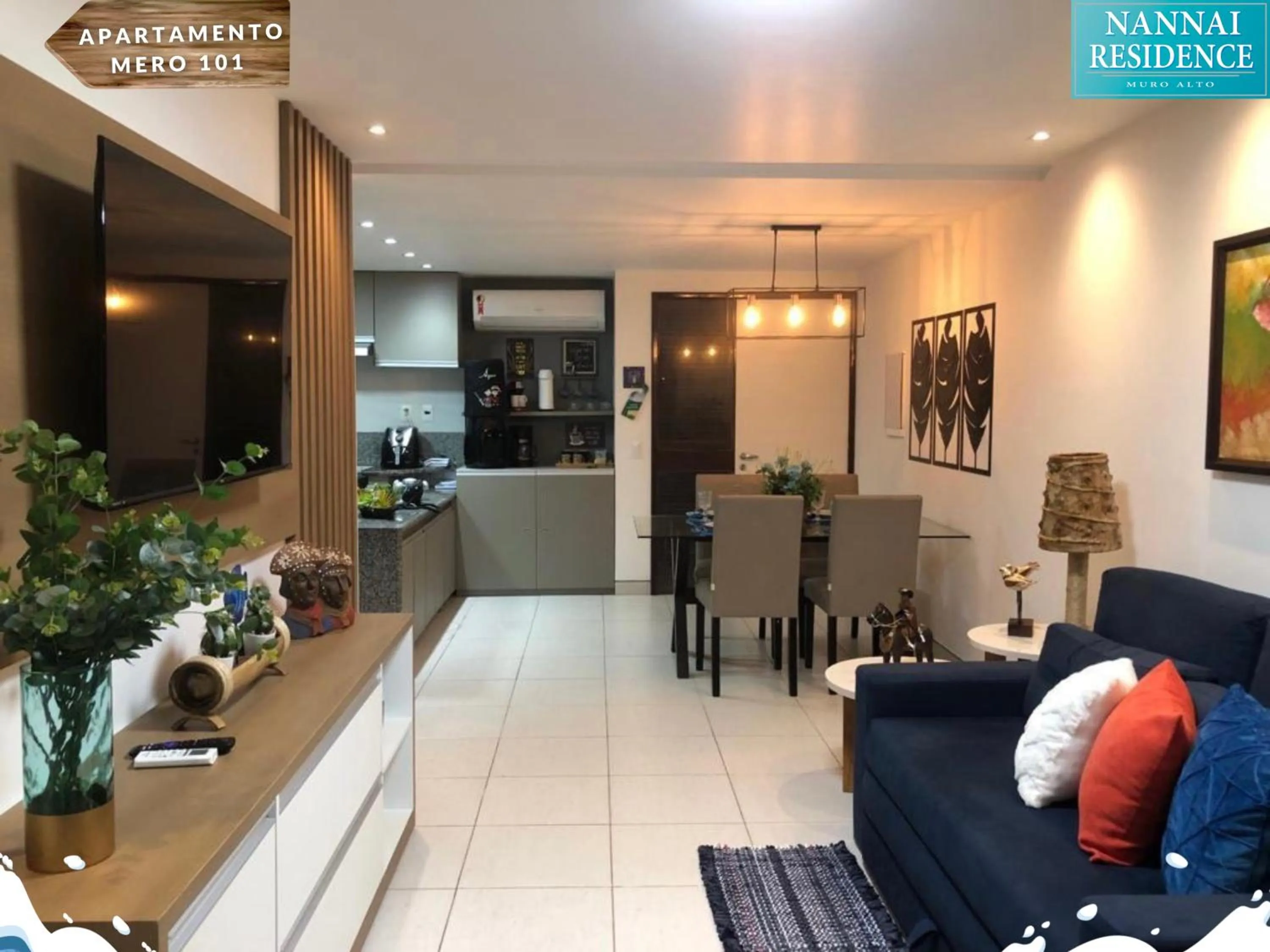 Kitchen or kitchenette in NANNAI RESIDENCE VISTA MAR Muro alto