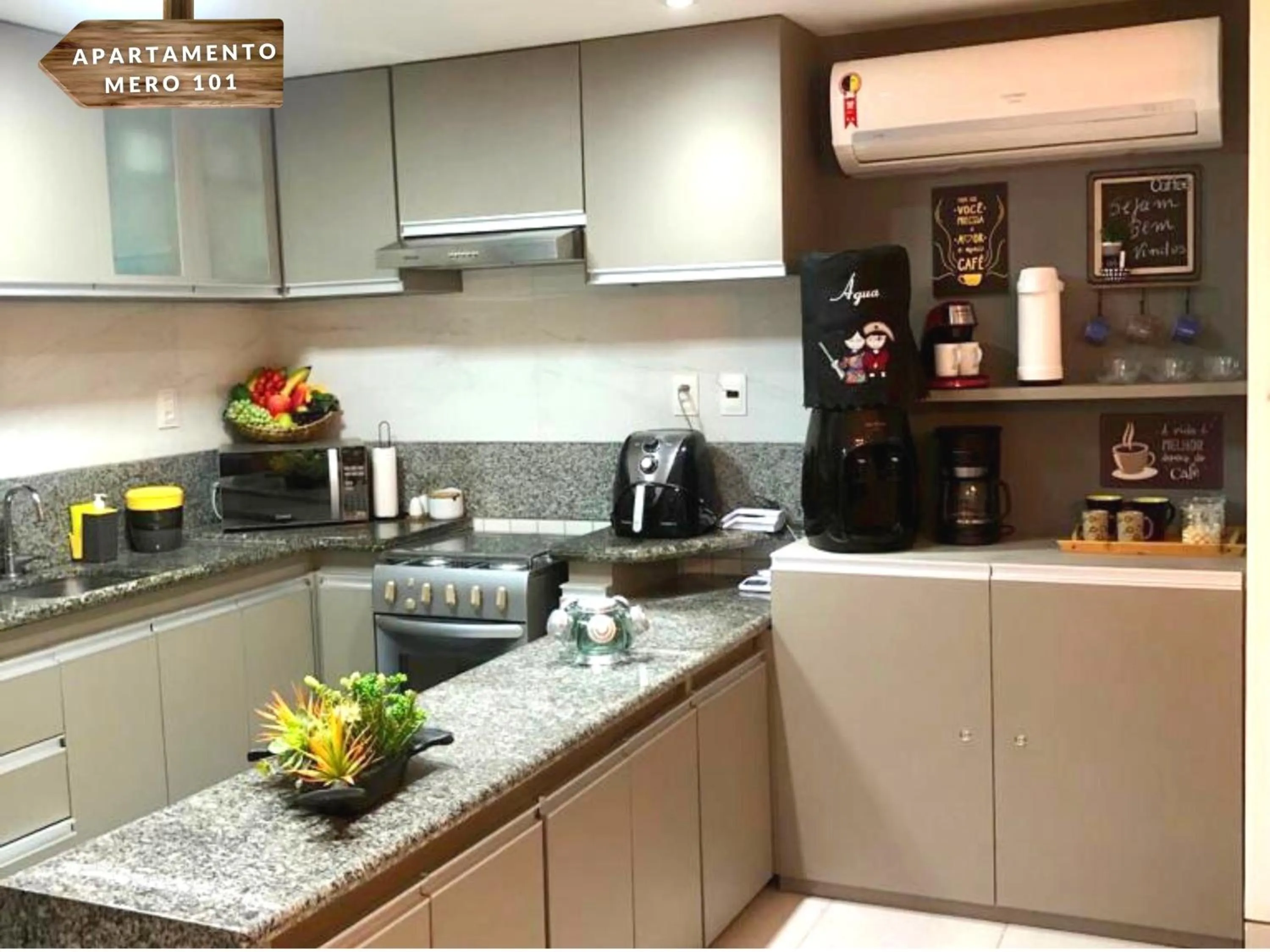 Kitchen or kitchenette in NANNAI RESIDENCE VISTA MAR Muro alto