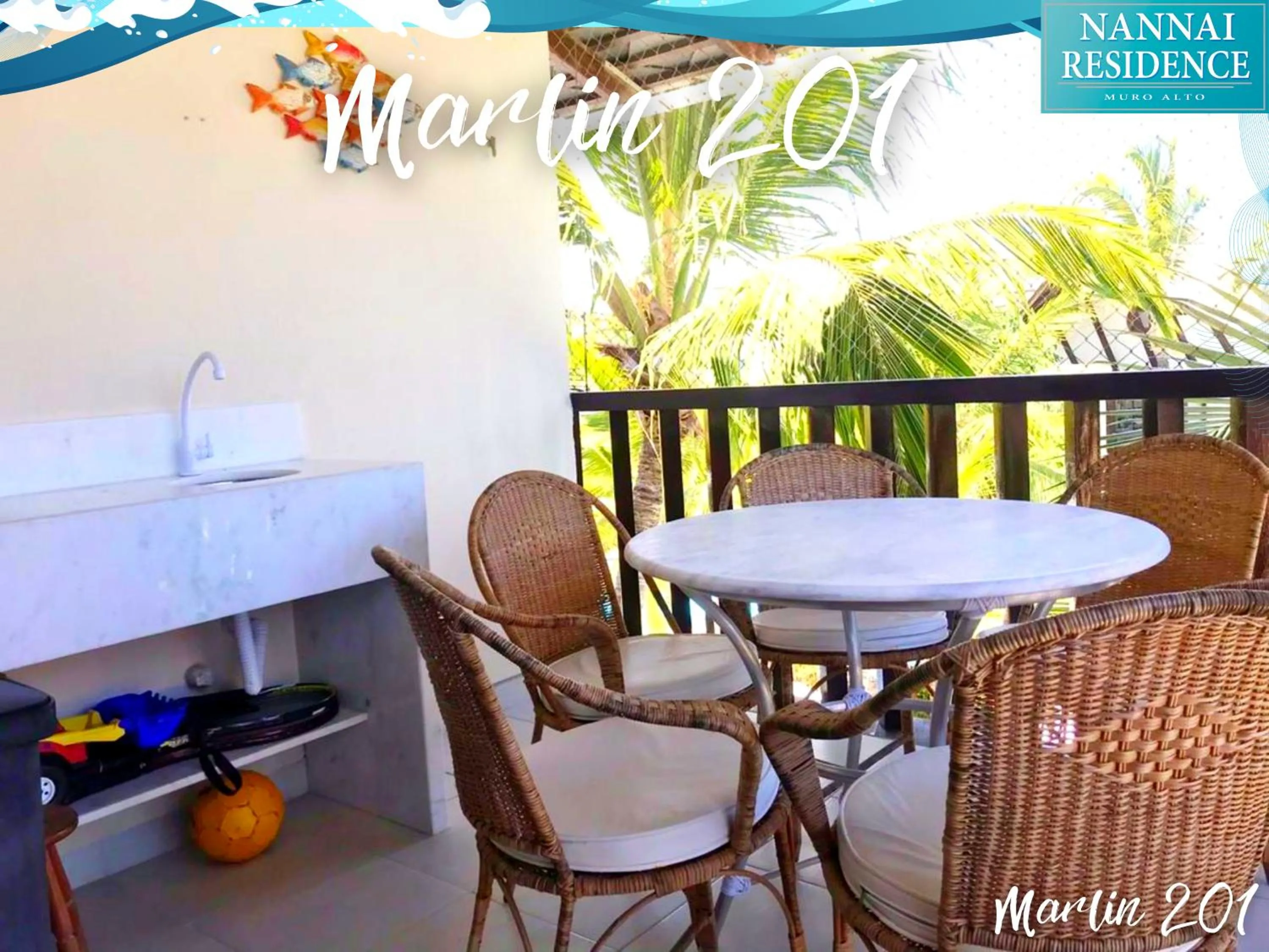 Balcony/Terrace in NANNAI RESIDENCE VISTA MAR Muro alto