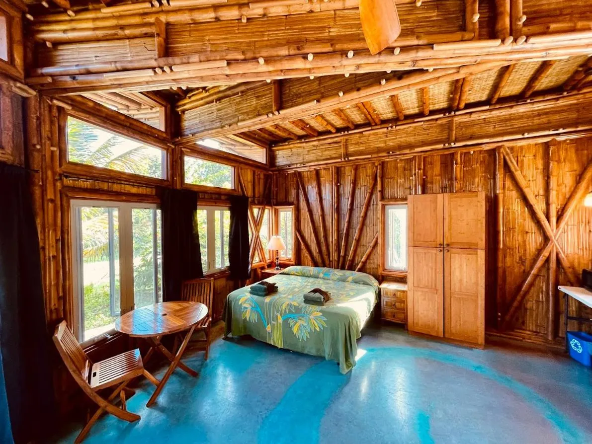 Photo of the whole room, Bed in Kalani Oceanside Retreat