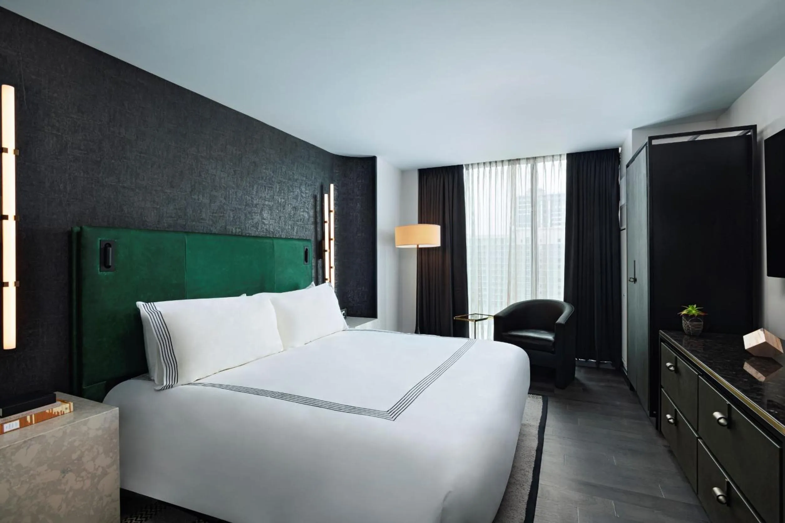 Bedroom, Bed in Thompson Austin, by Hyatt