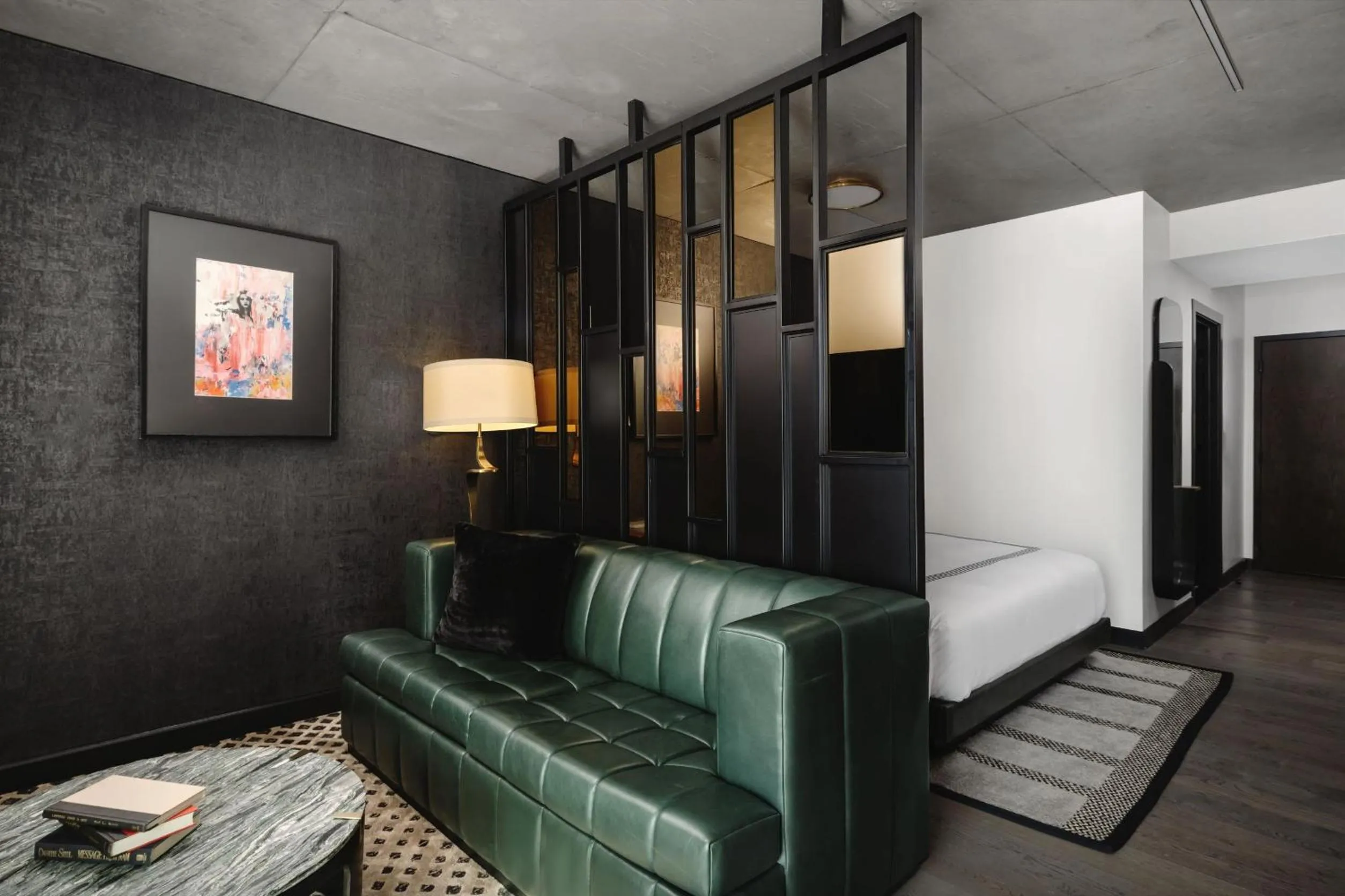 Seating area in Thompson Austin, by Hyatt