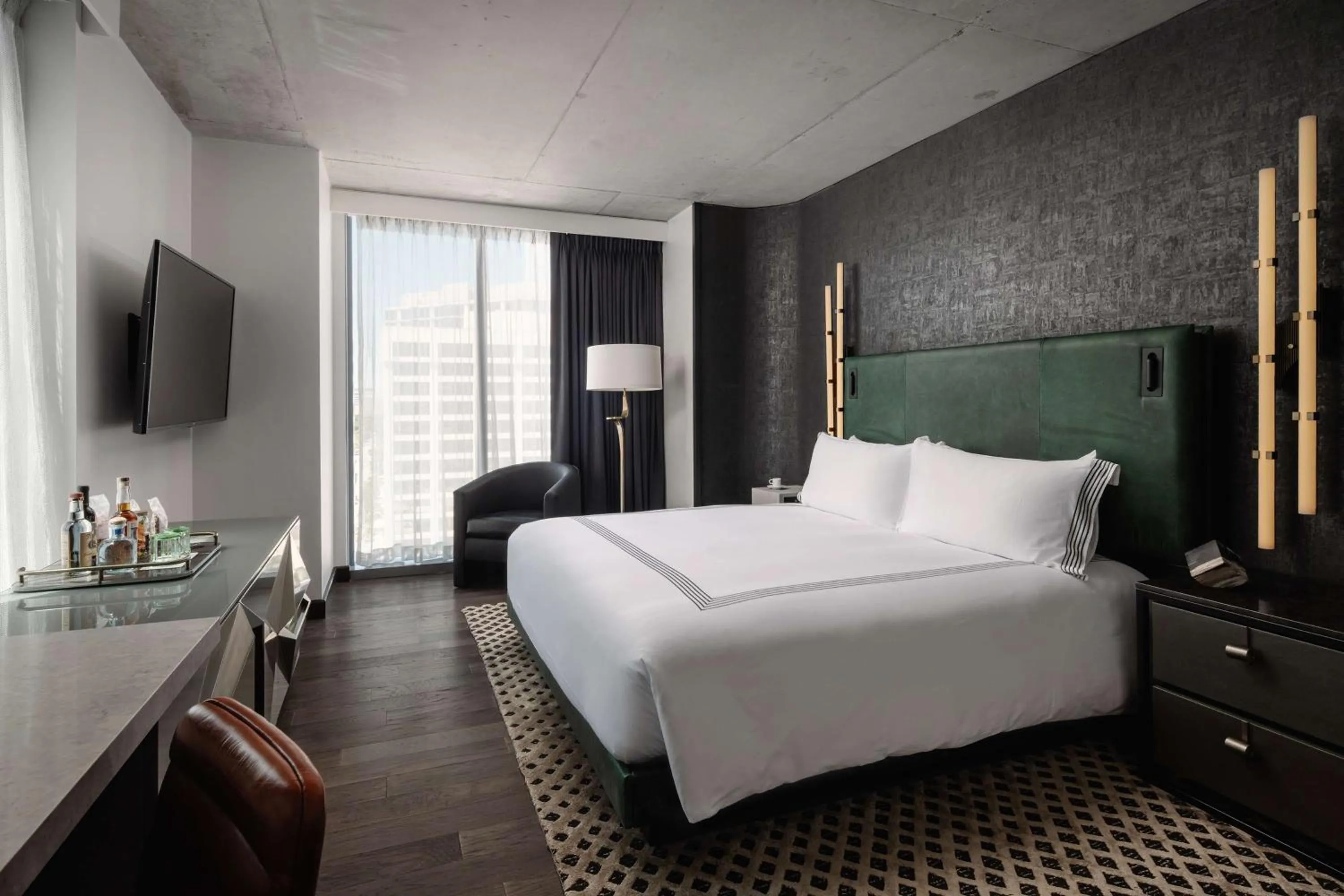 Bedroom, Bed in Thompson Austin, by Hyatt