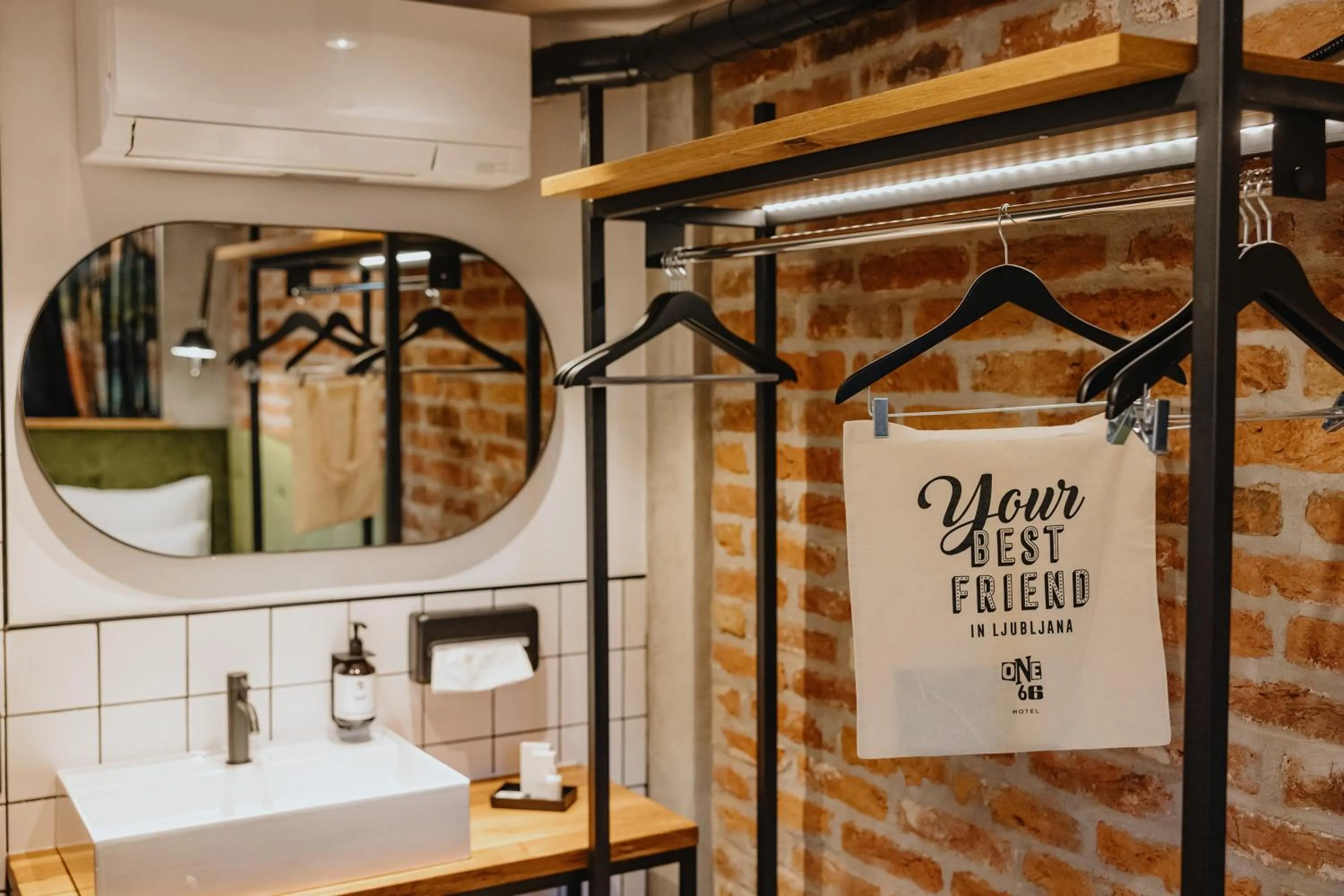 Bathroom in ONE66 Hotel