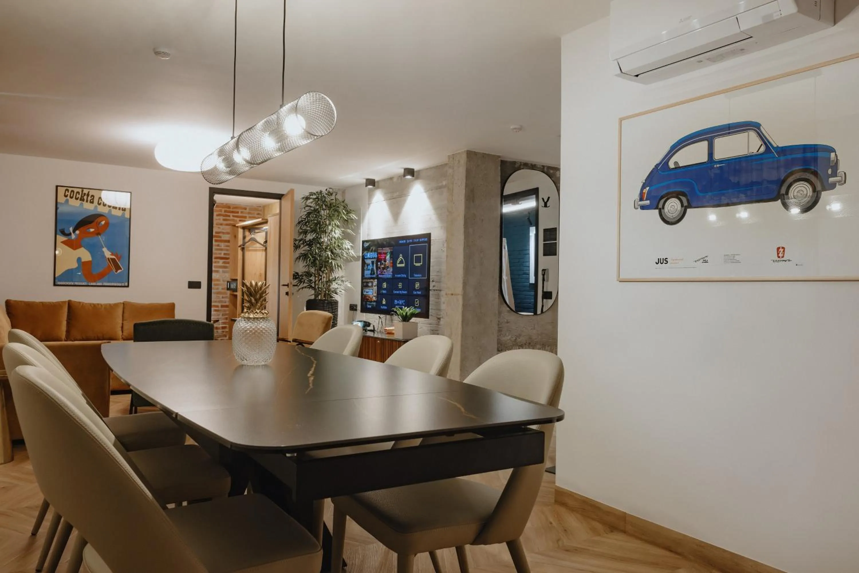 Living room in ONE66 Hotel