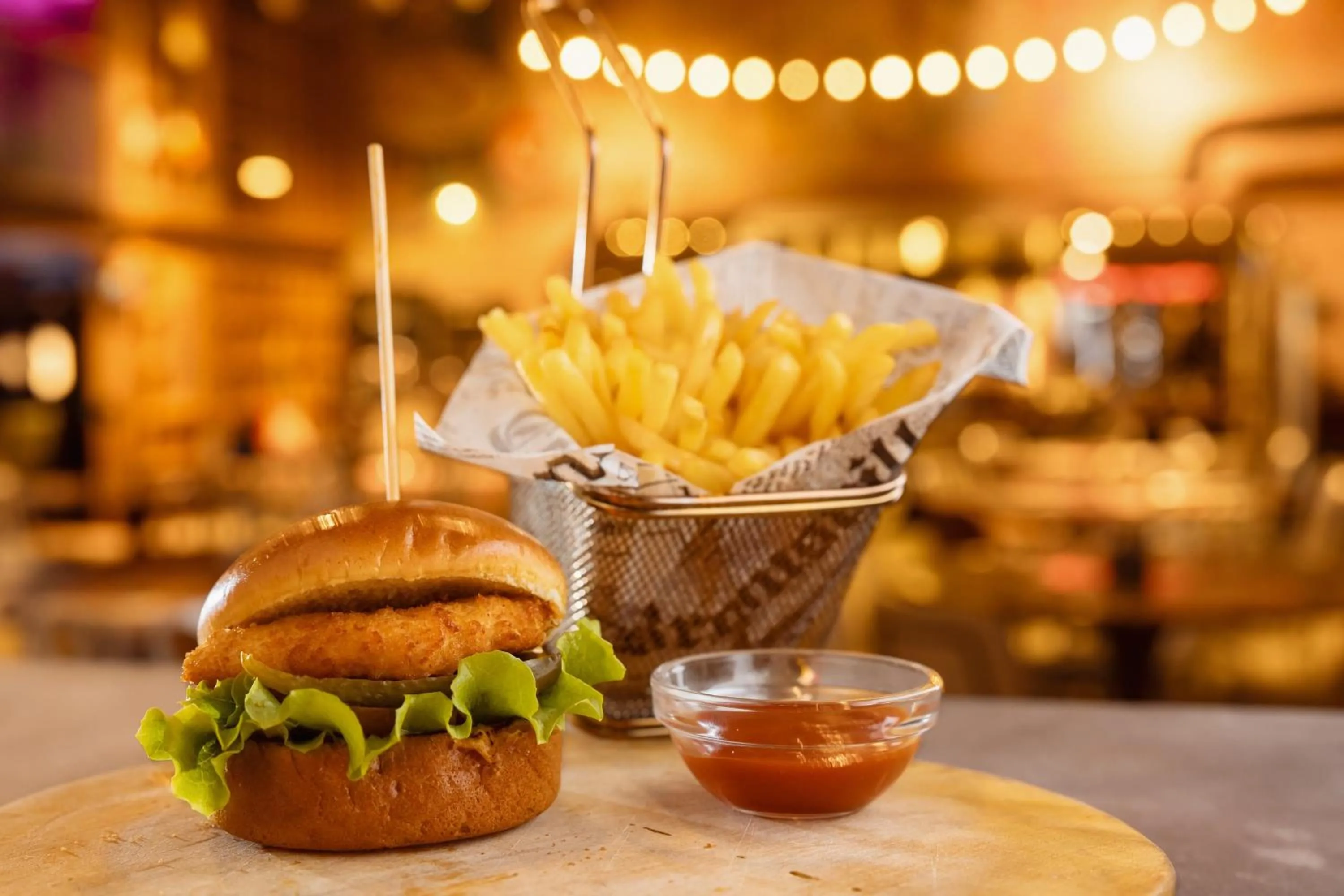 Food and drinks in ONE66 Hotel