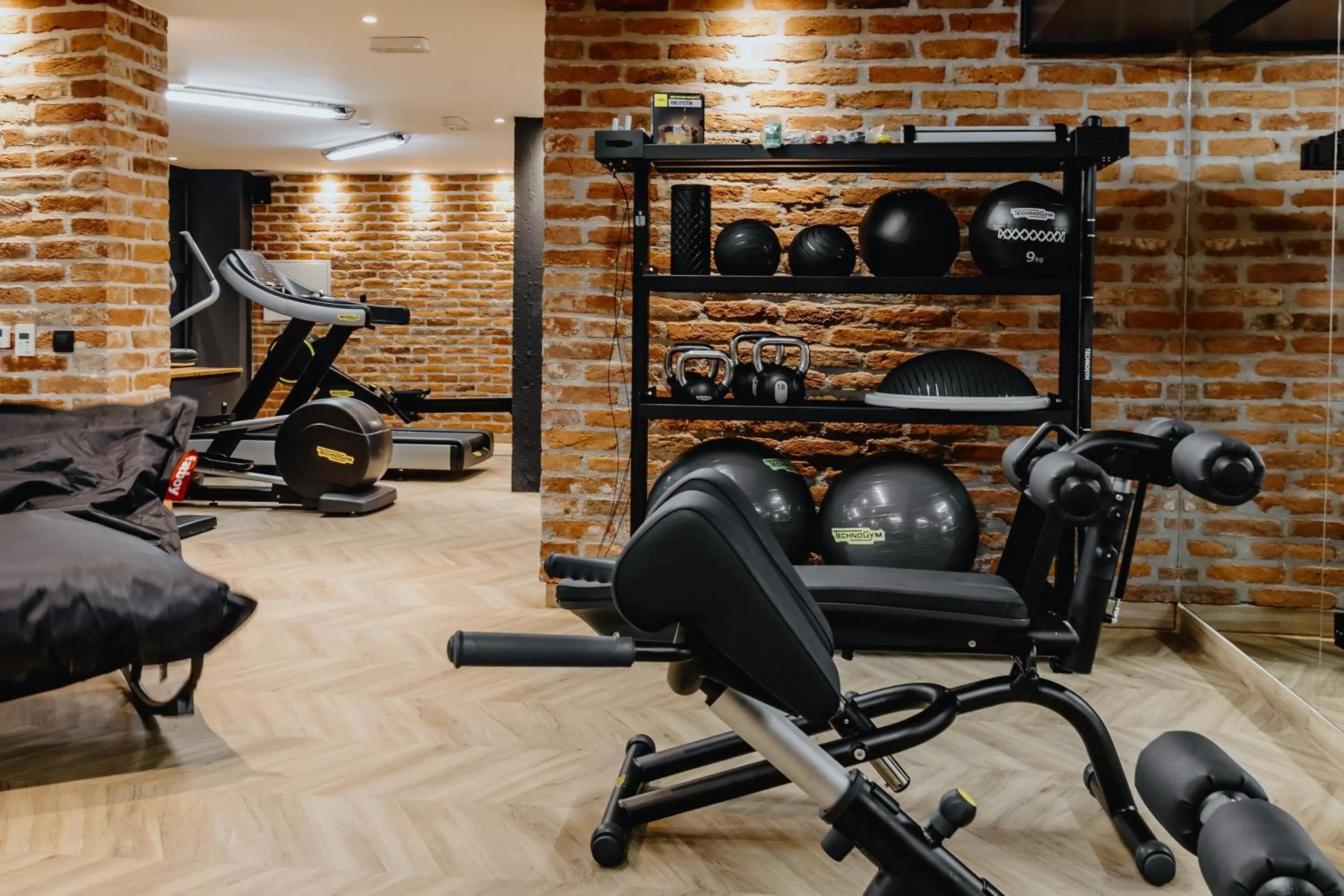 Fitness centre/facilities in ONE66 Hotel