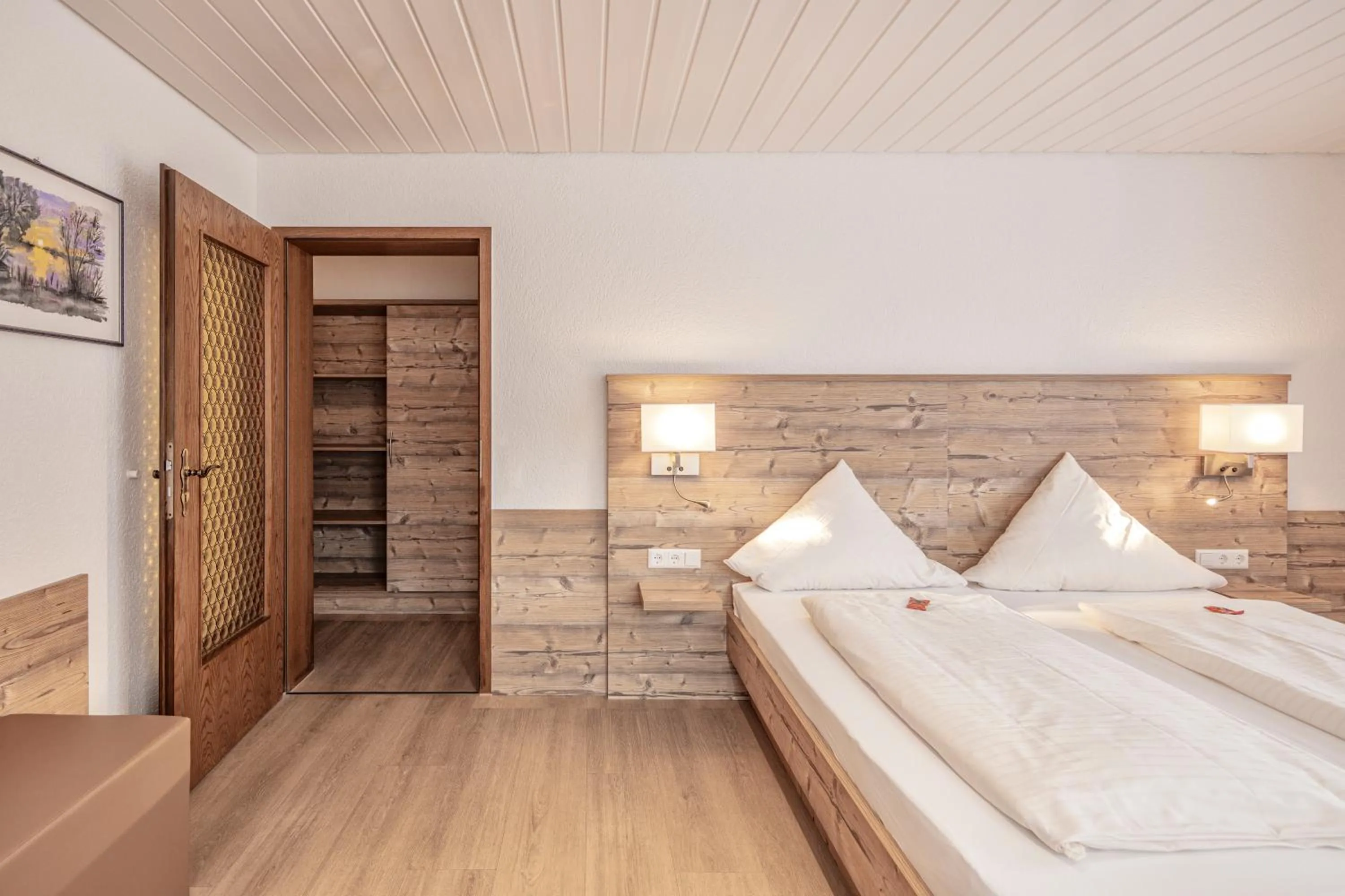 Bed in Hotel Riegeler Hof