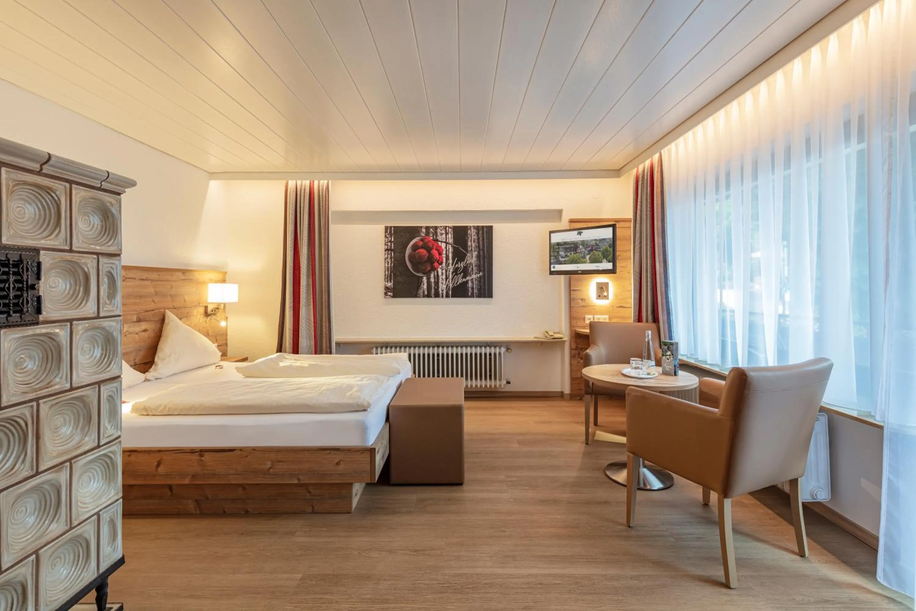 Bed in Hotel Riegeler Hof