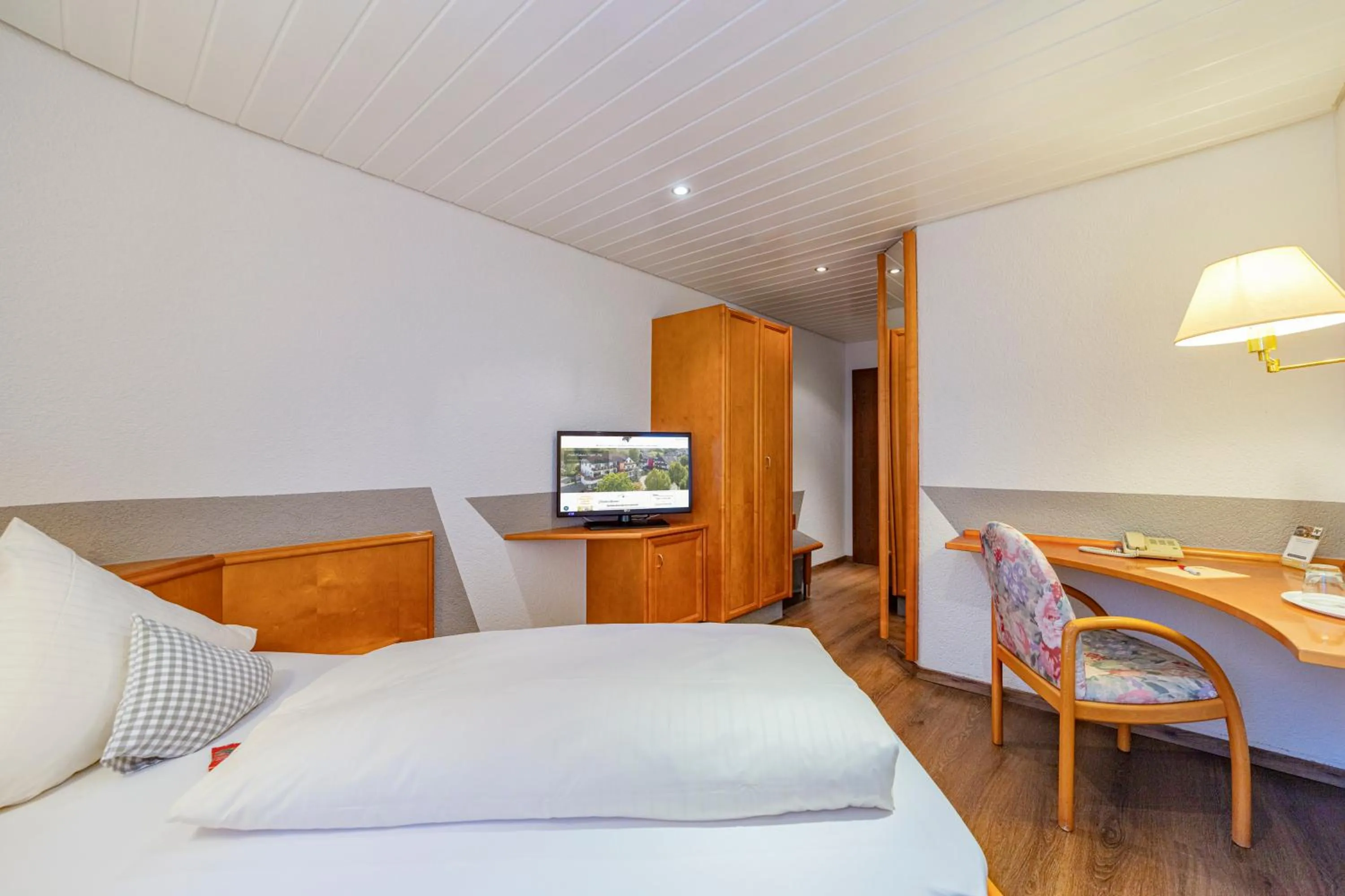 Bed in Hotel Riegeler Hof