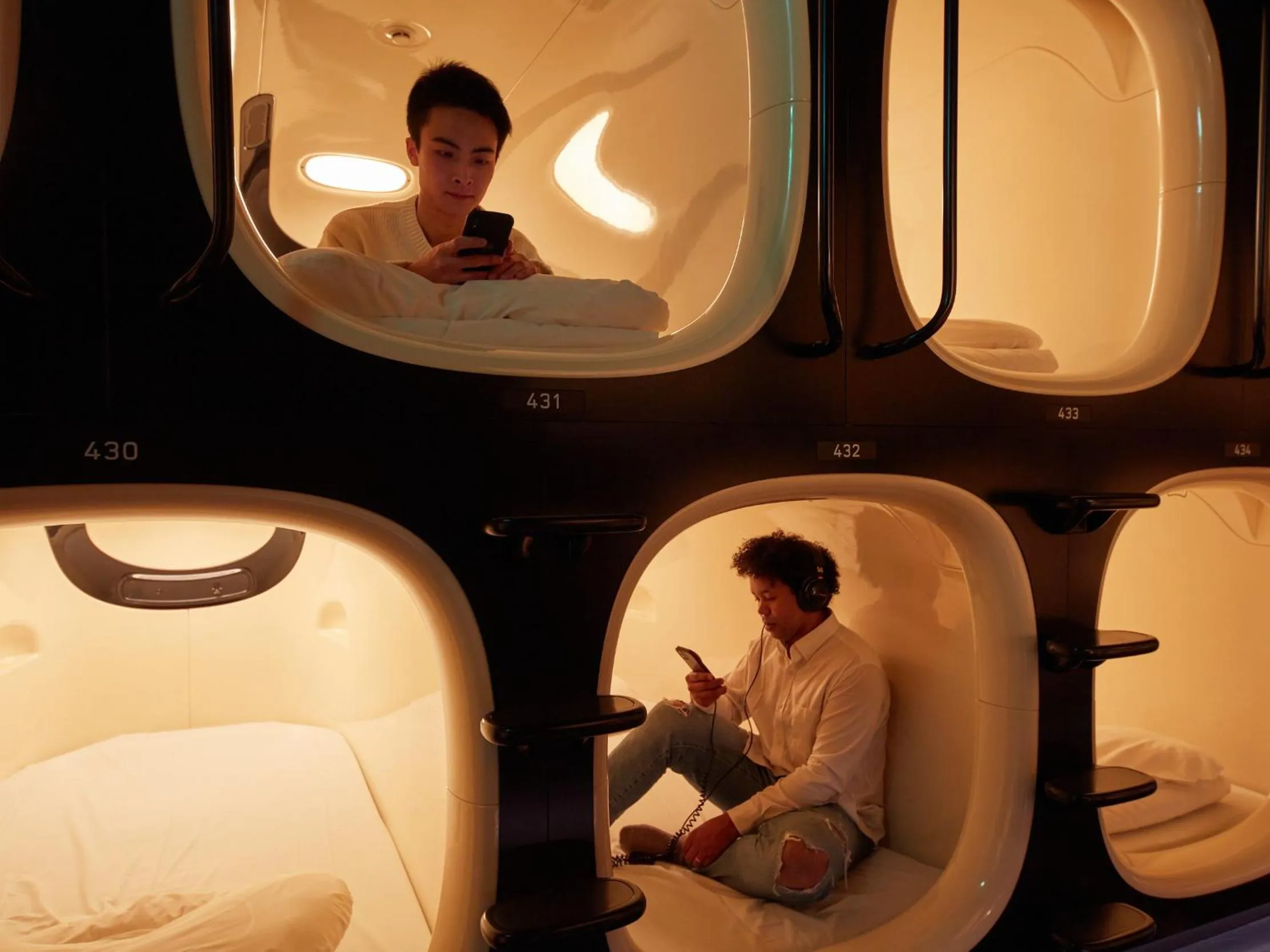 Photo of the whole room in Rembrandt Cabin Shinjuku Shin-Okubo