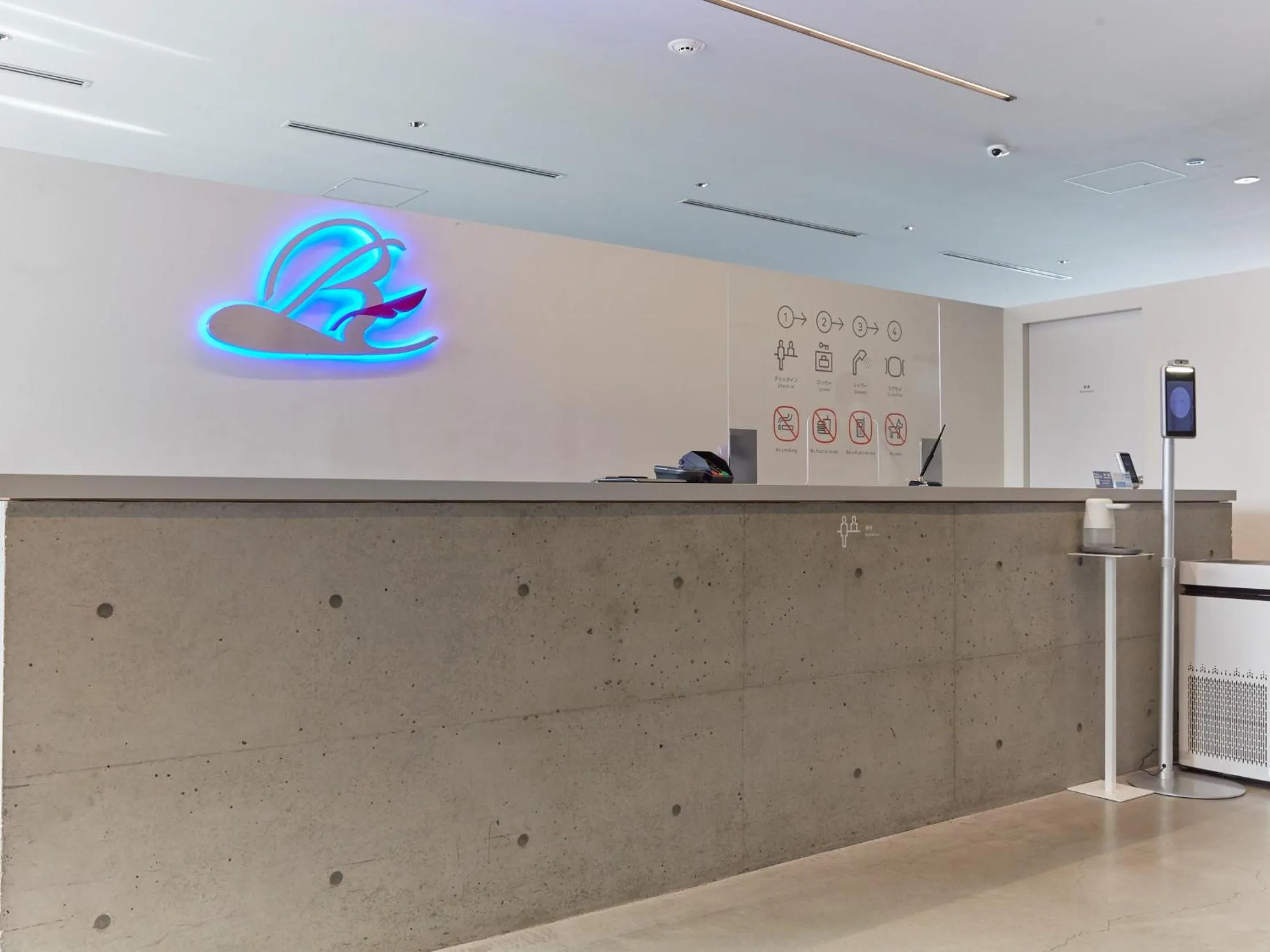 Lobby or reception in Rembrandt Cabin Shinjuku Shin-Okubo