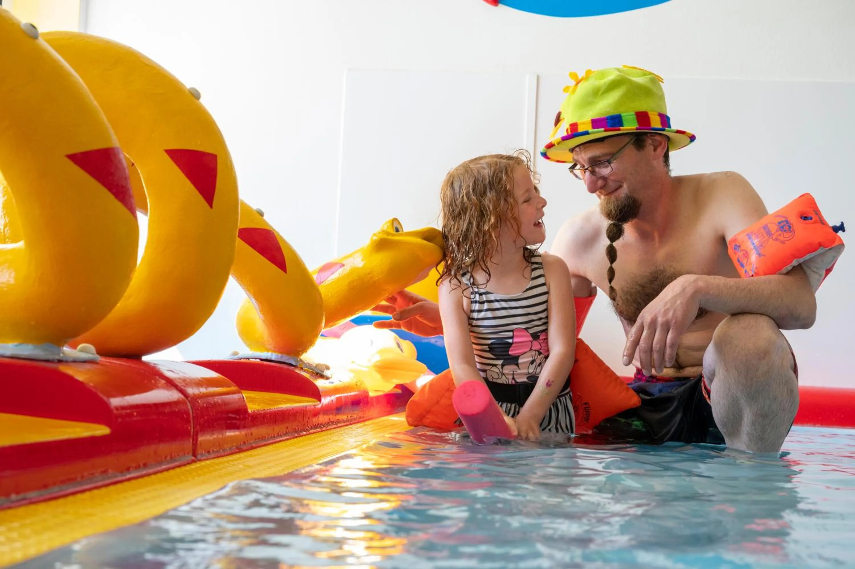 Swimming pool in Familotel Mein Krug