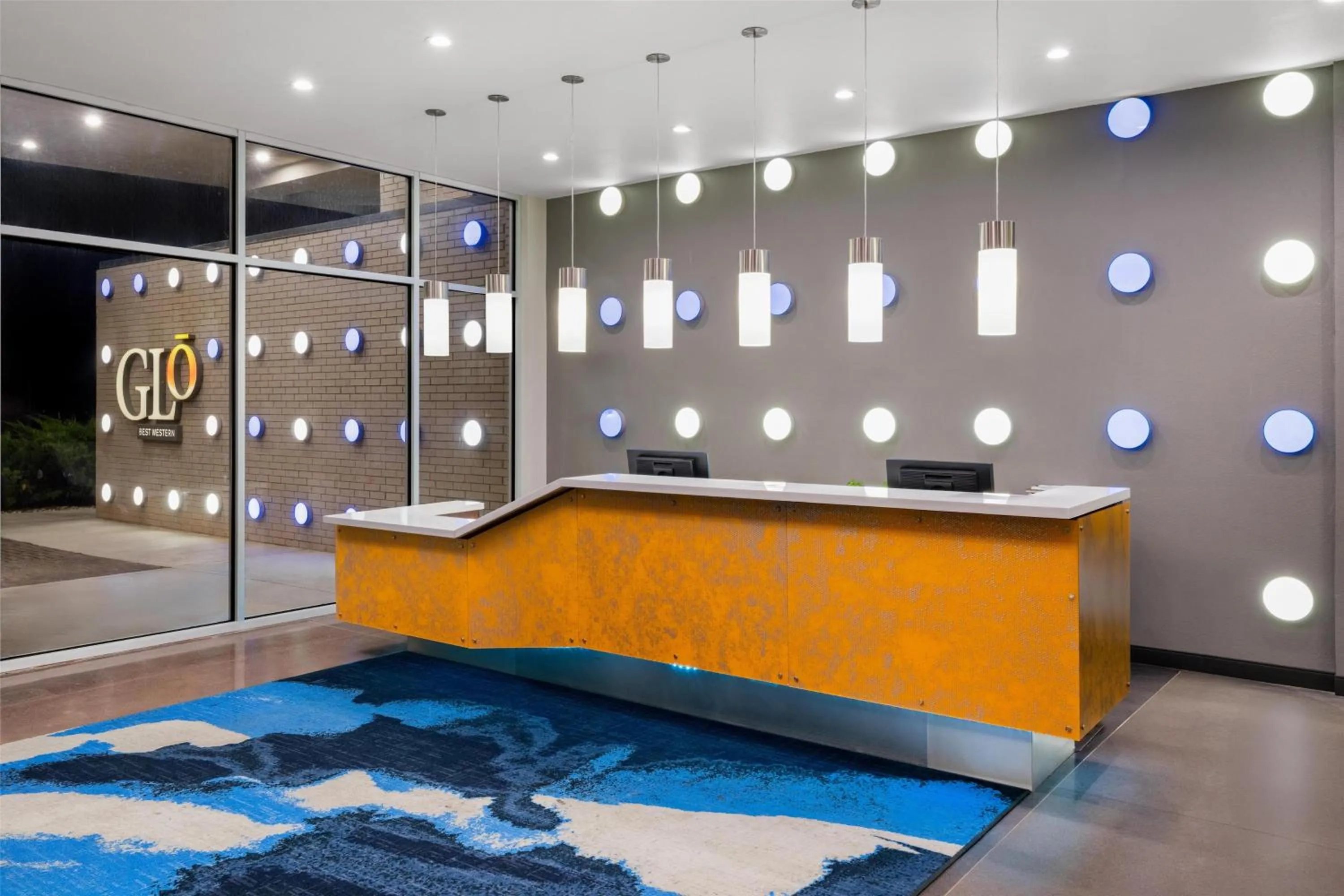 Lobby or reception in GLō Best Western Enid OK Downtown - Convention Center Hotel