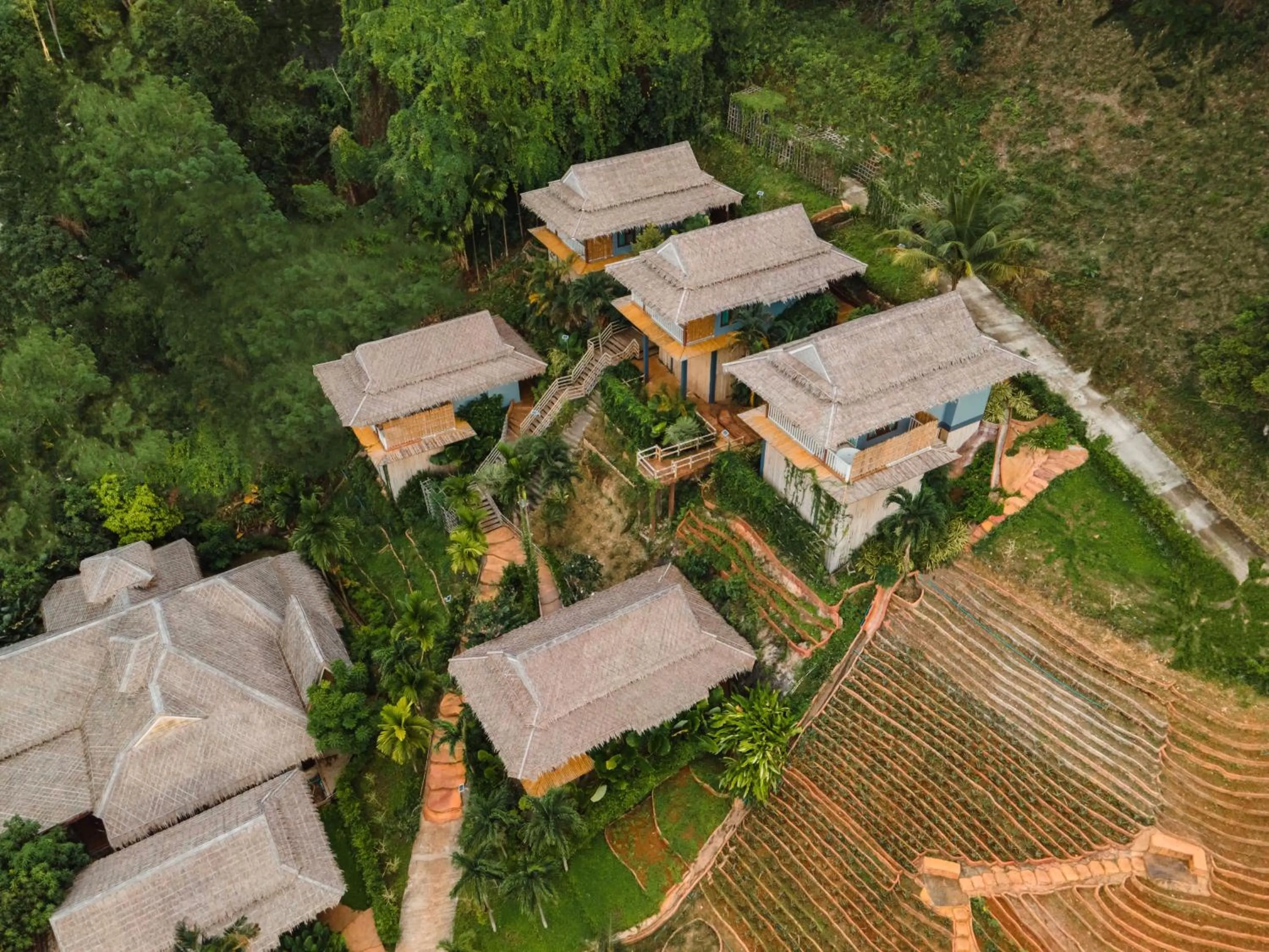 Property building in Baan Phuvara Retreat - Romantic Jacuzzi Mountain View Villas