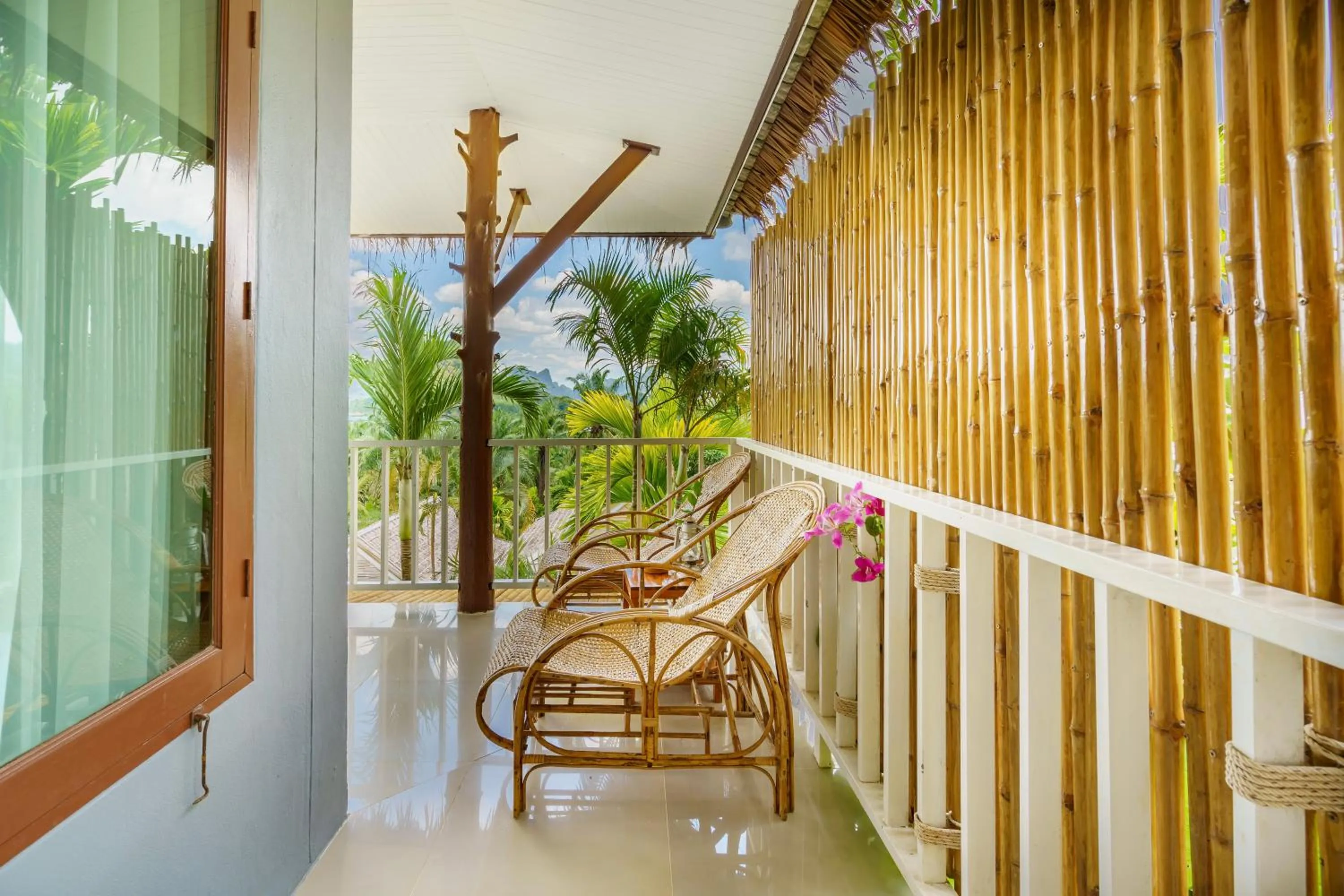 Seating area in Baan Phuvara Retreat - Romantic Jacuzzi Mountain View Villas