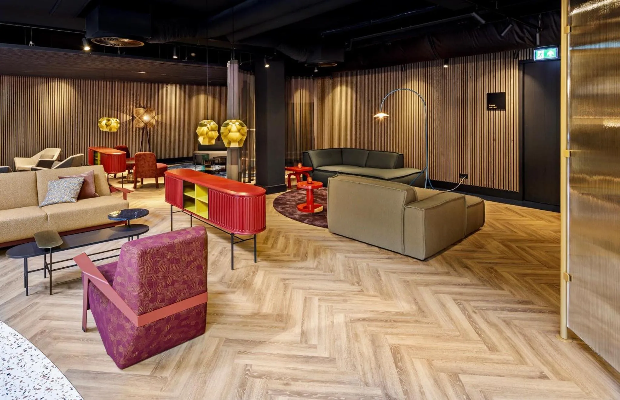 Living room in The Florian Amsterdam Schiphol Airport, WorldHotels Crafted