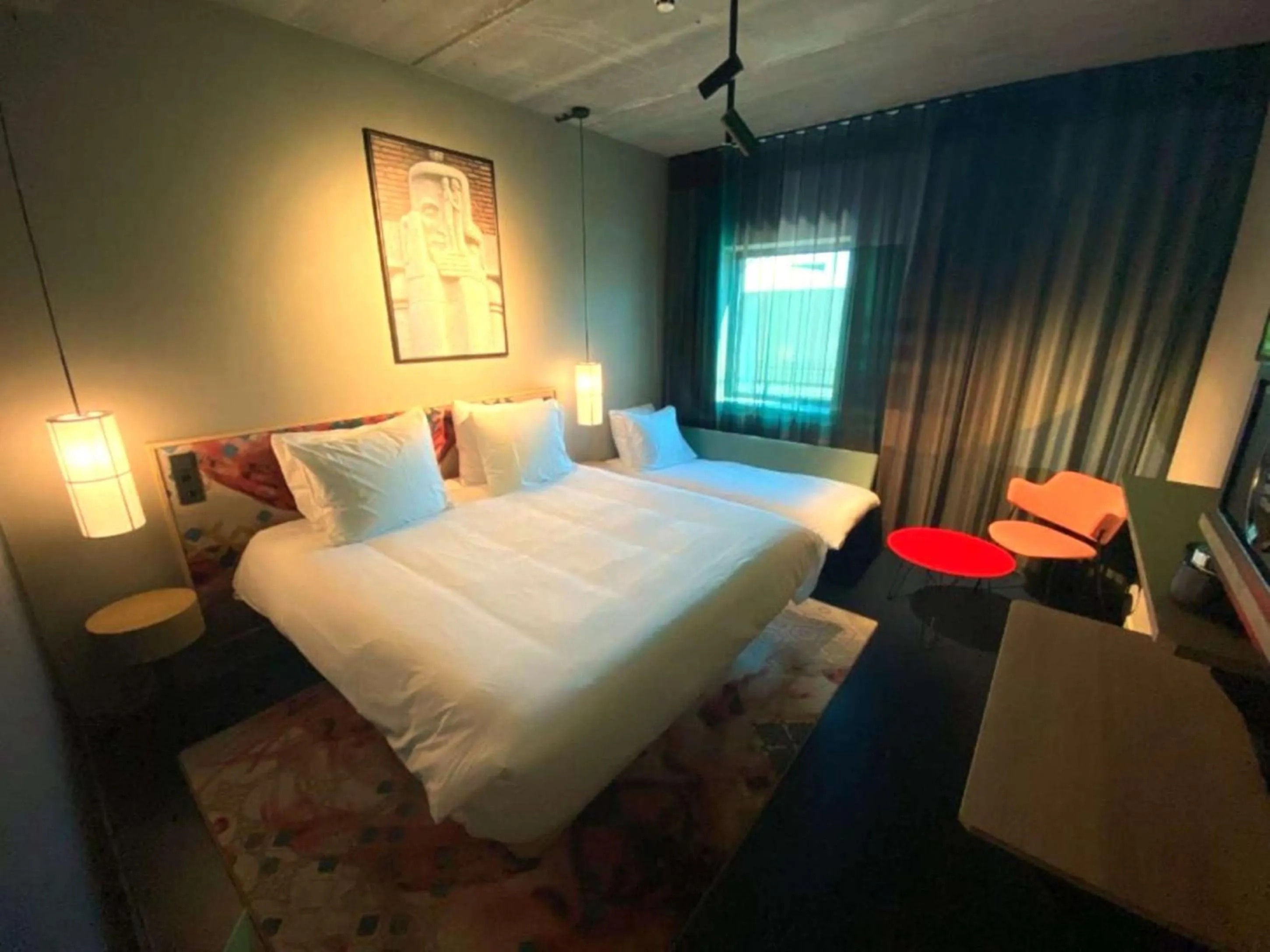 Bed in The Florian Amsterdam Schiphol Airport, WorldHotels Crafted