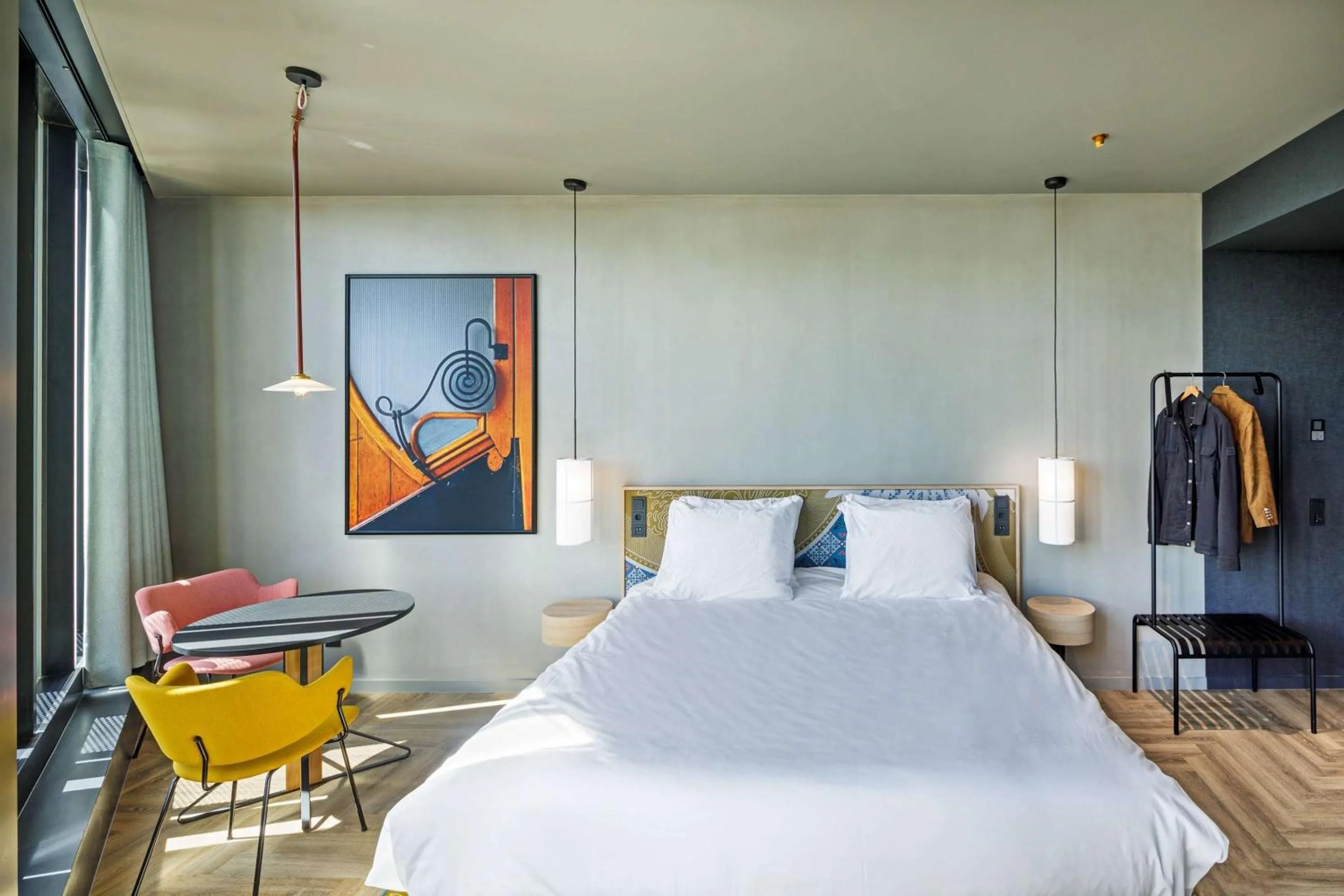 Bed in The Florian Amsterdam Schiphol Airport, WorldHotels Crafted