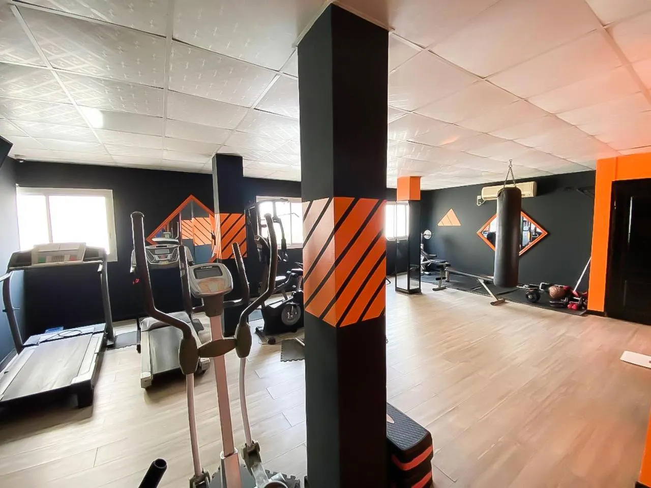 Fitness centre/facilities in Bano Palace Hotel