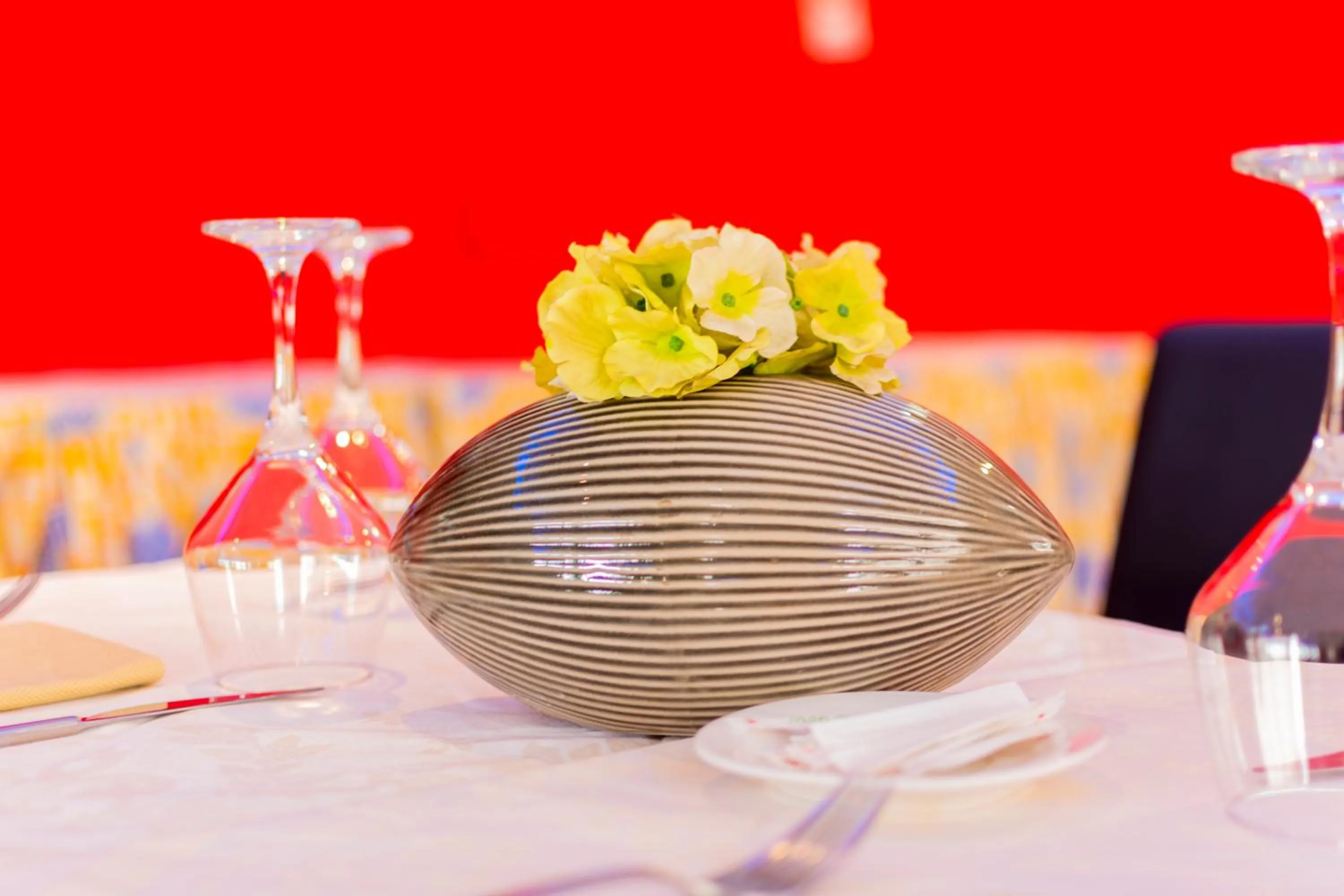 Food and drinks in Bano Palace Hotel