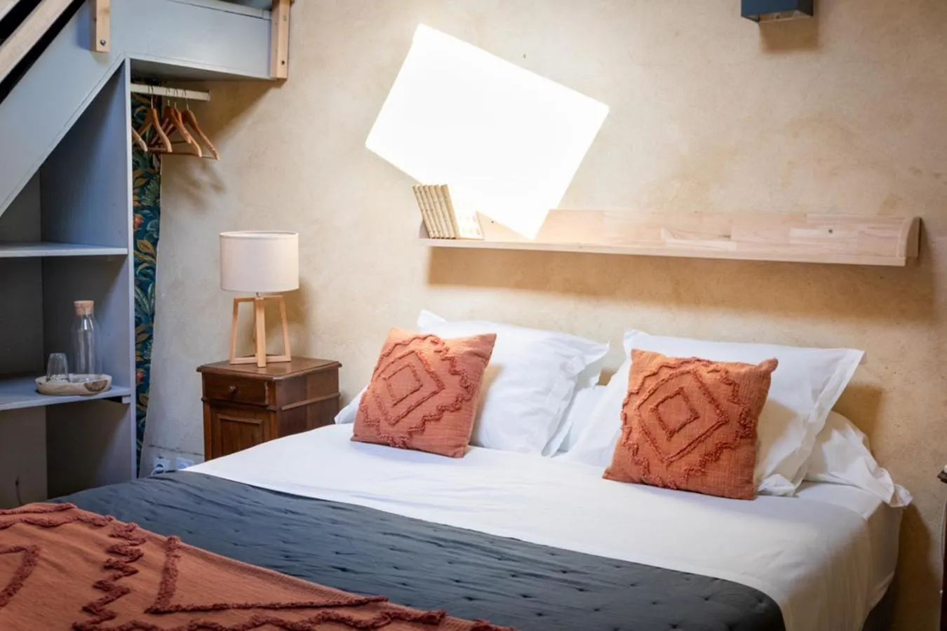 Bed in Le Pied de la Lettre