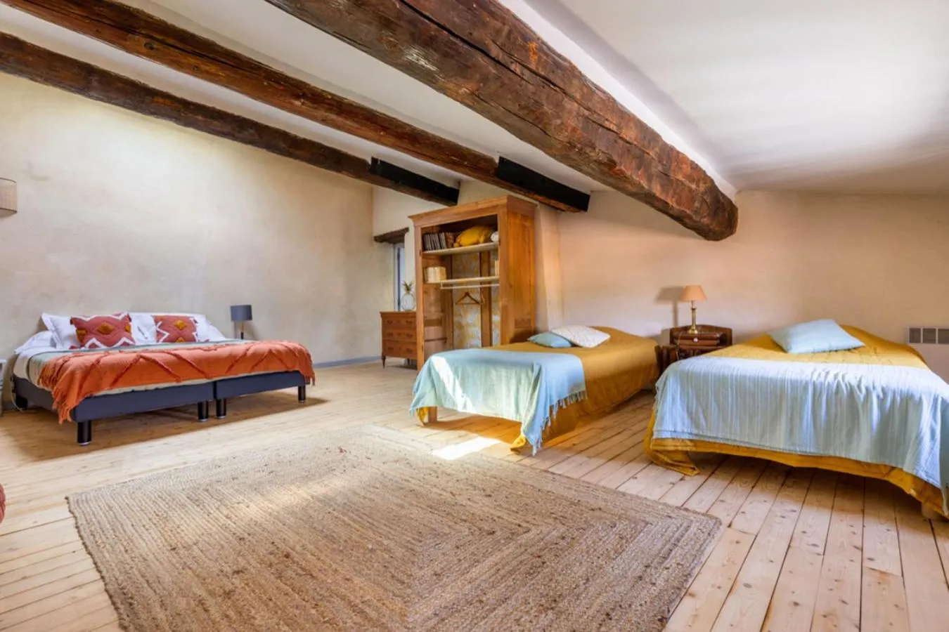 Bed in Le Pied de la Lettre