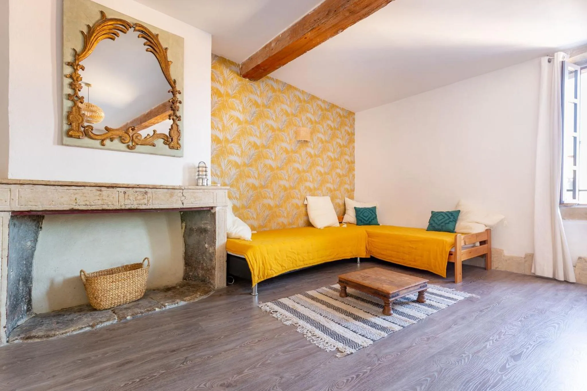 Bed in Le Pied de la Lettre