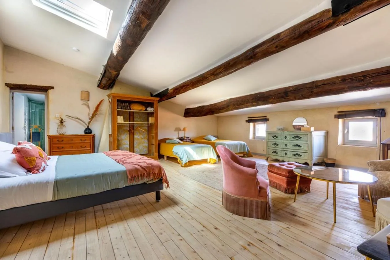 Bed in Le Pied de la Lettre