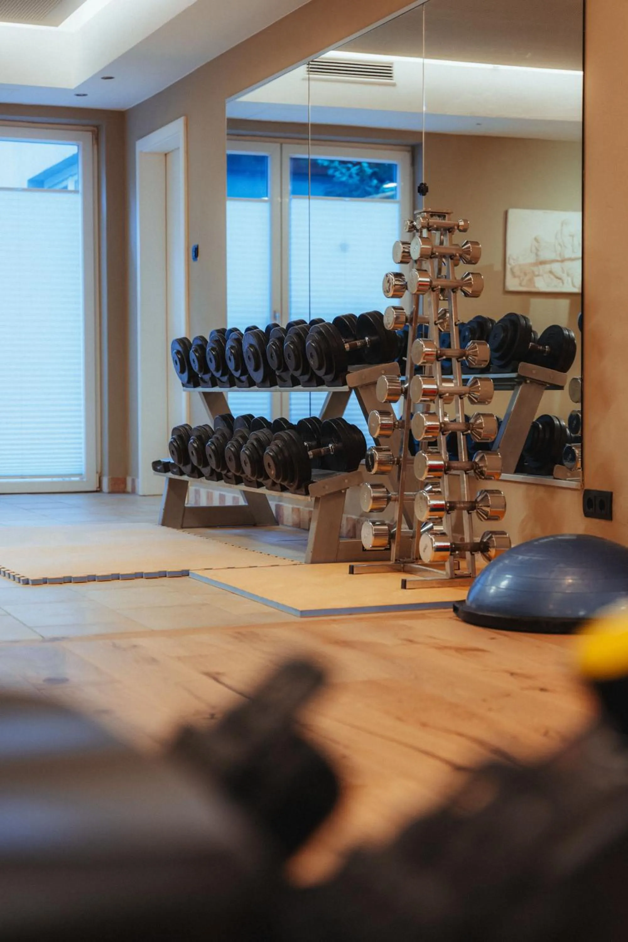 Fitness centre/facilities in Hotel Villa Toskana