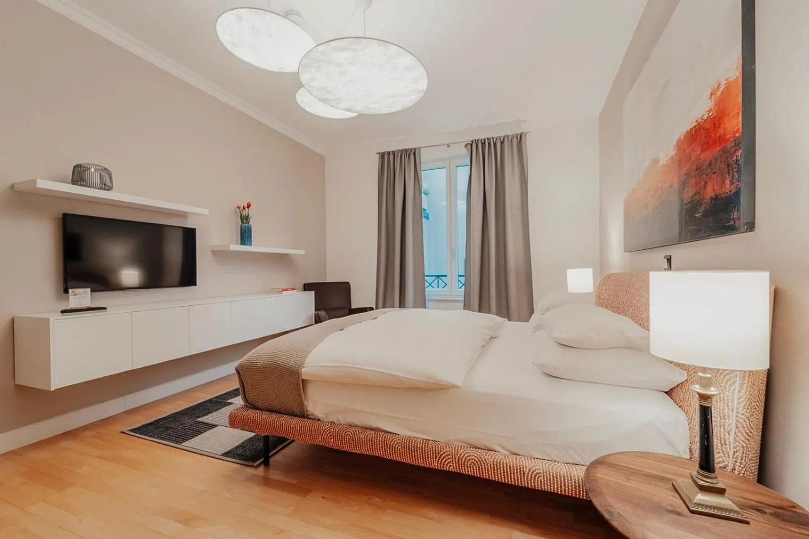 Bedroom, Bed in Hotel Villa Toskana