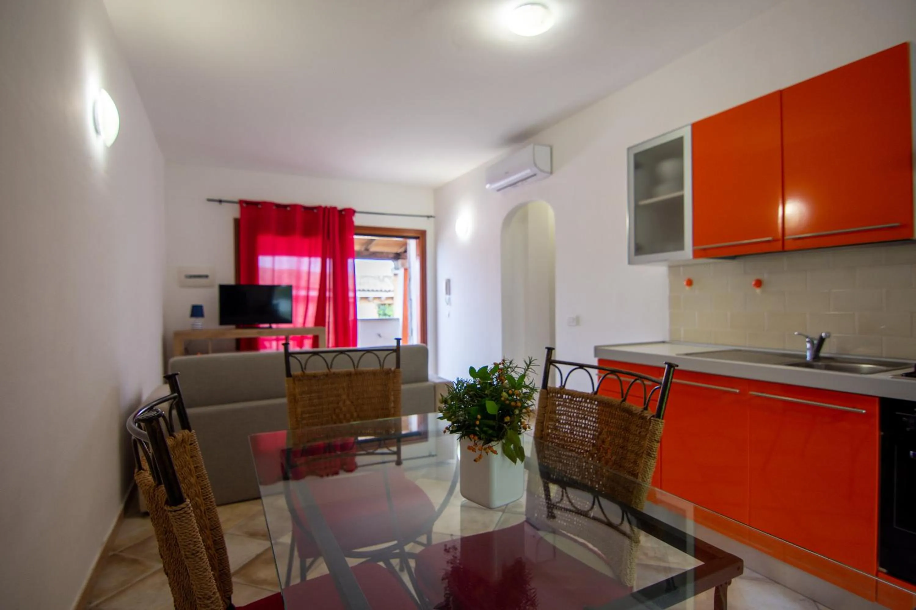 Communal lounge/ TV room in Residenze Il Girasole
