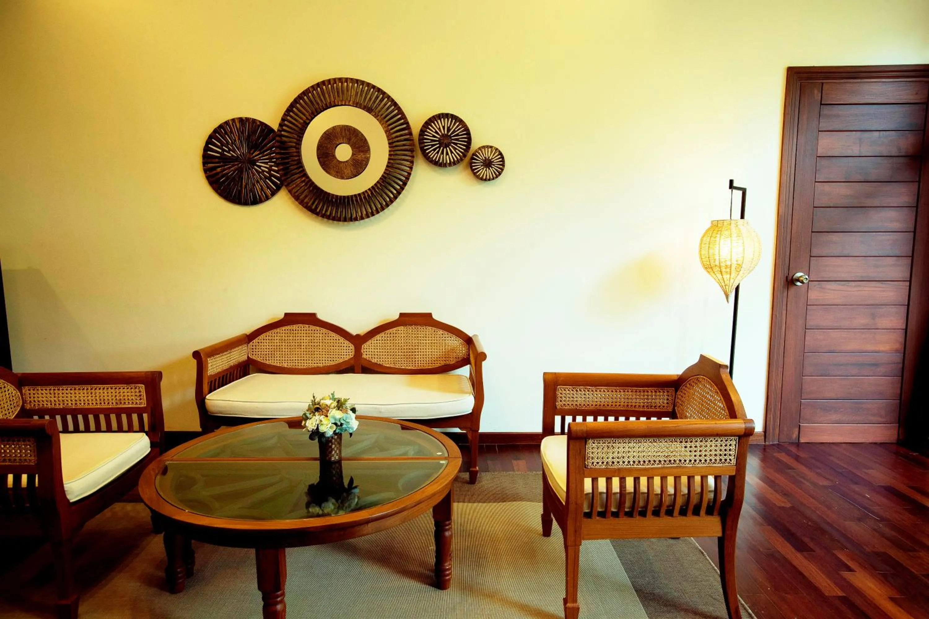 Seating area in Emerald Palace Hotel