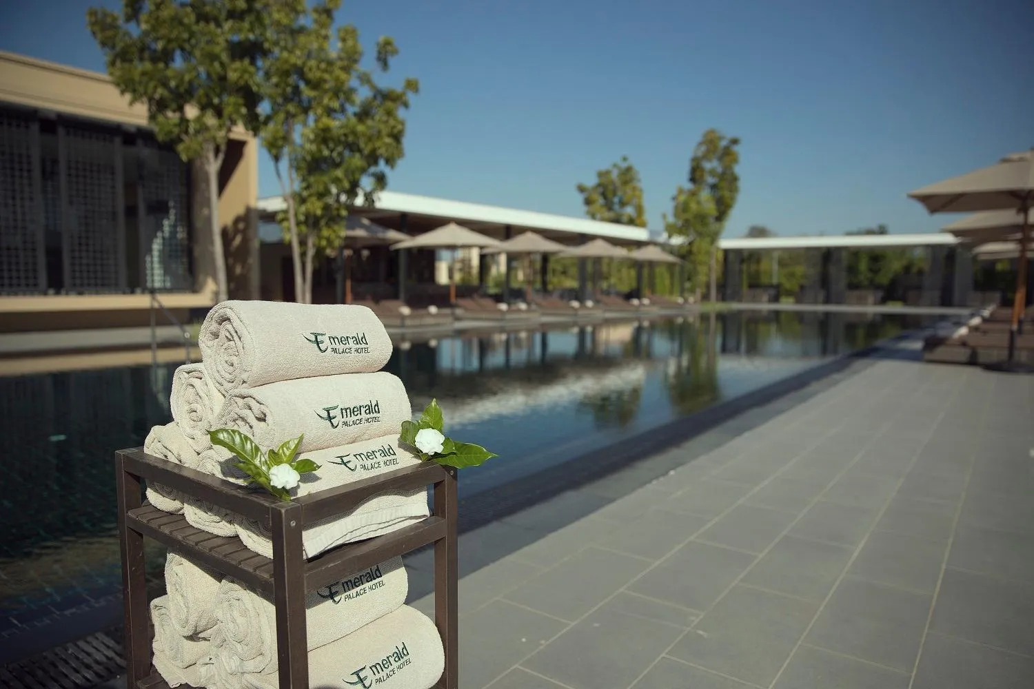Swimming pool in Emerald Palace Hotel