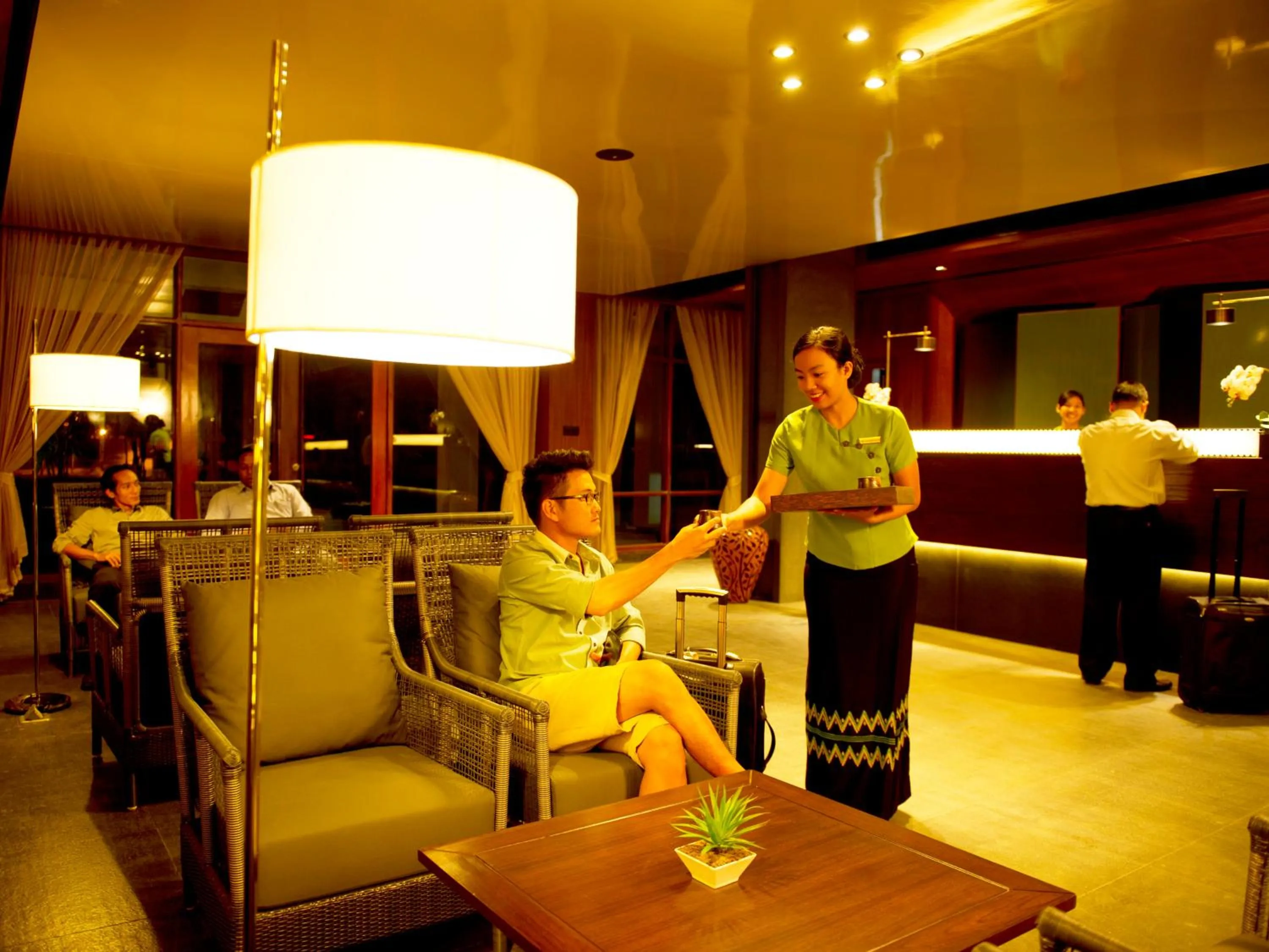 Lobby or reception in Emerald Palace Hotel