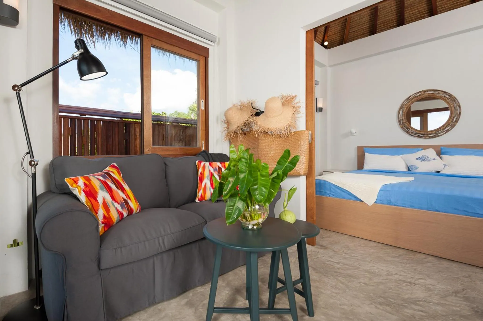 Bed in Cape Shark Villas