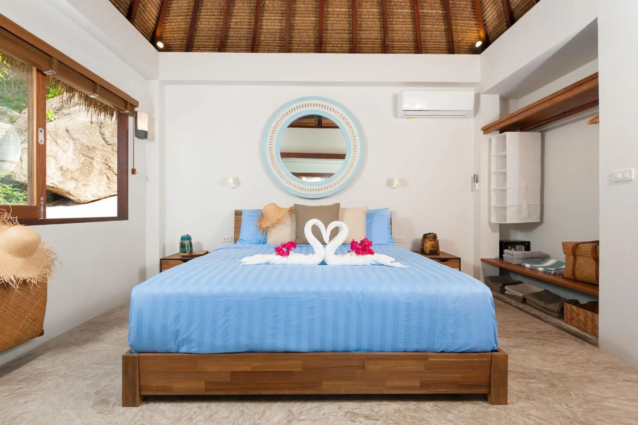 Bed in Cape Shark Villas