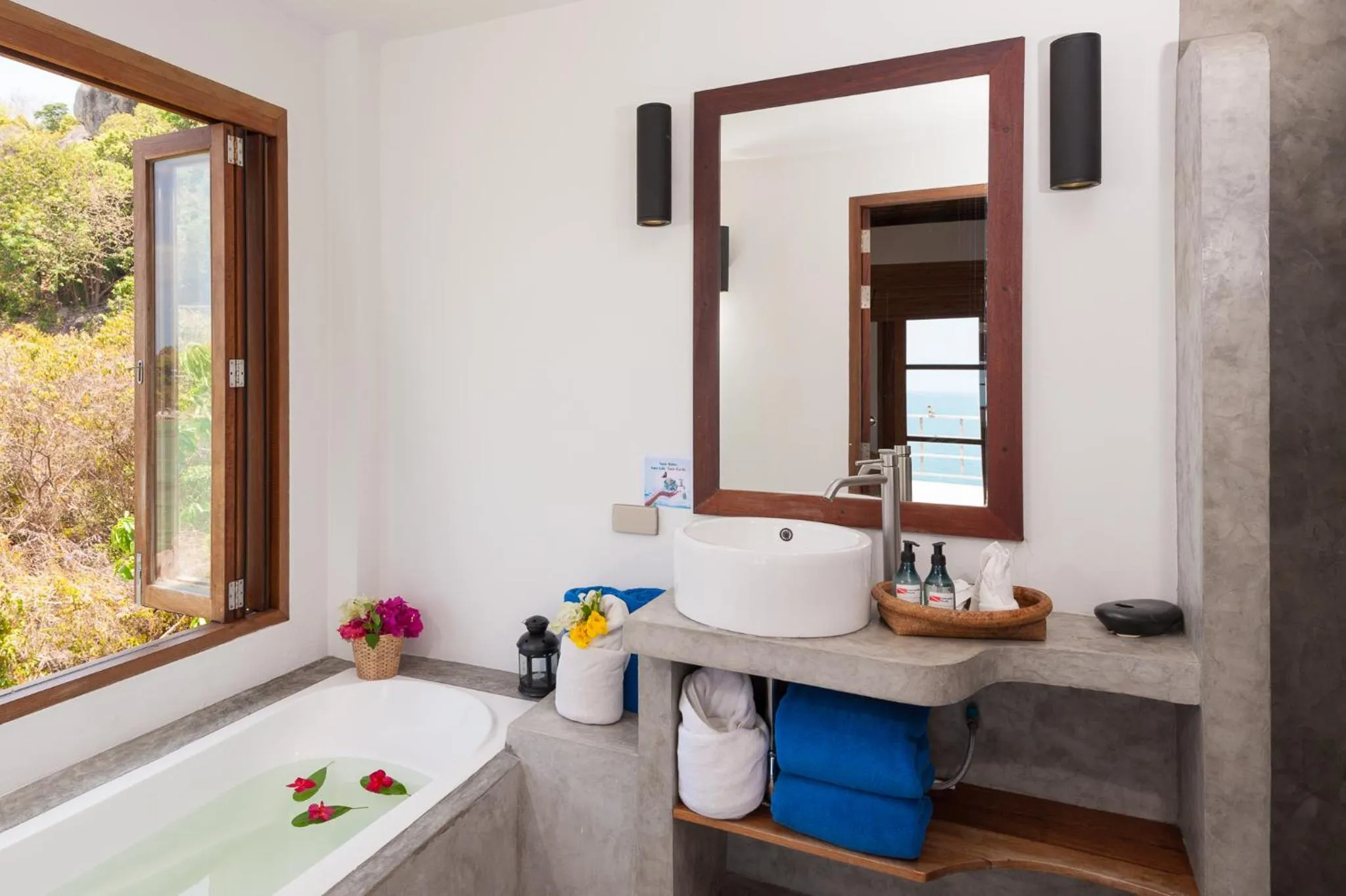 Bathroom in Cape Shark Villas