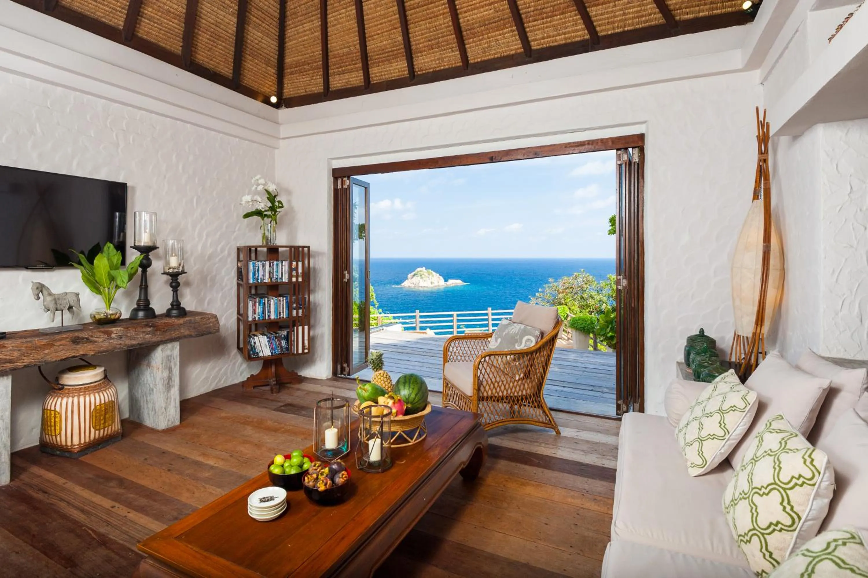 Living room in Cape Shark Villas