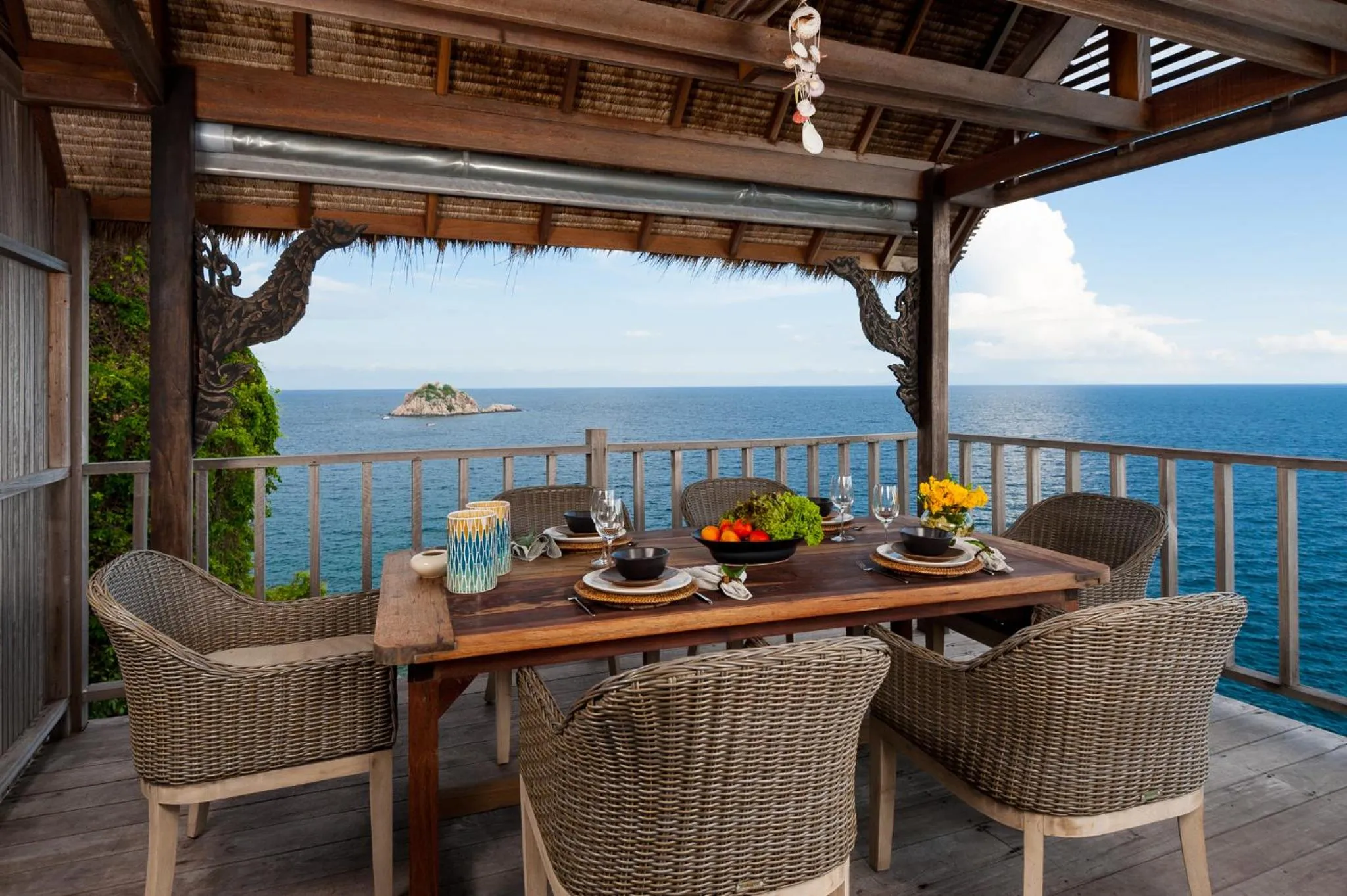 Patio in Cape Shark Villas