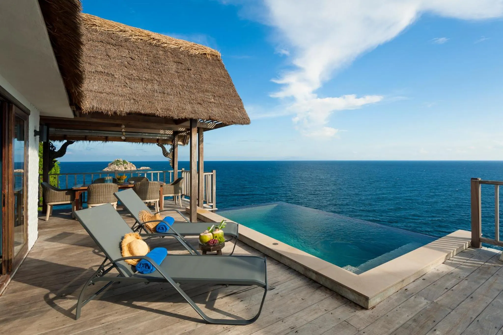 Patio in Cape Shark Villas