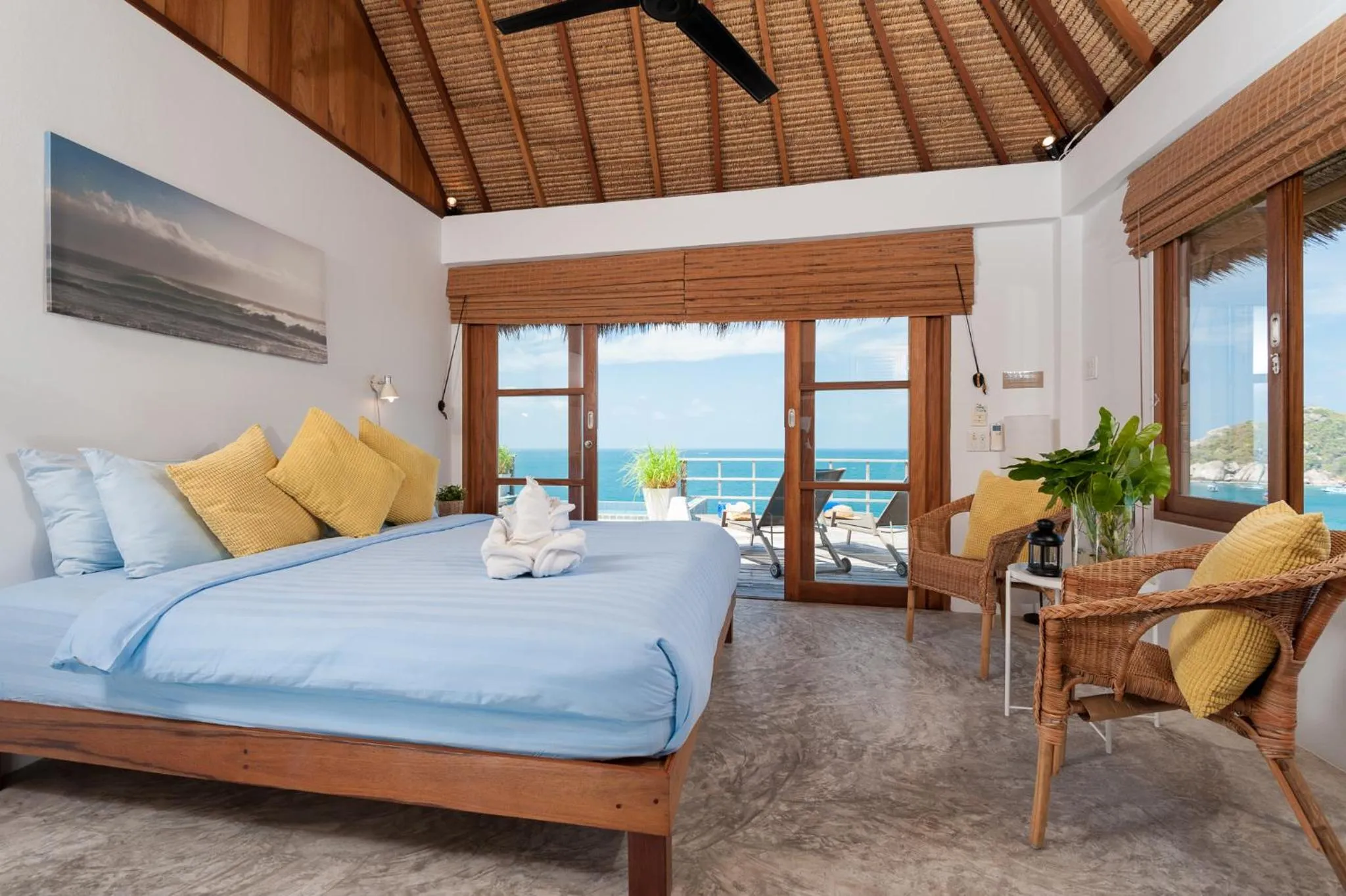 Bedroom, Bed in Cape Shark Villas