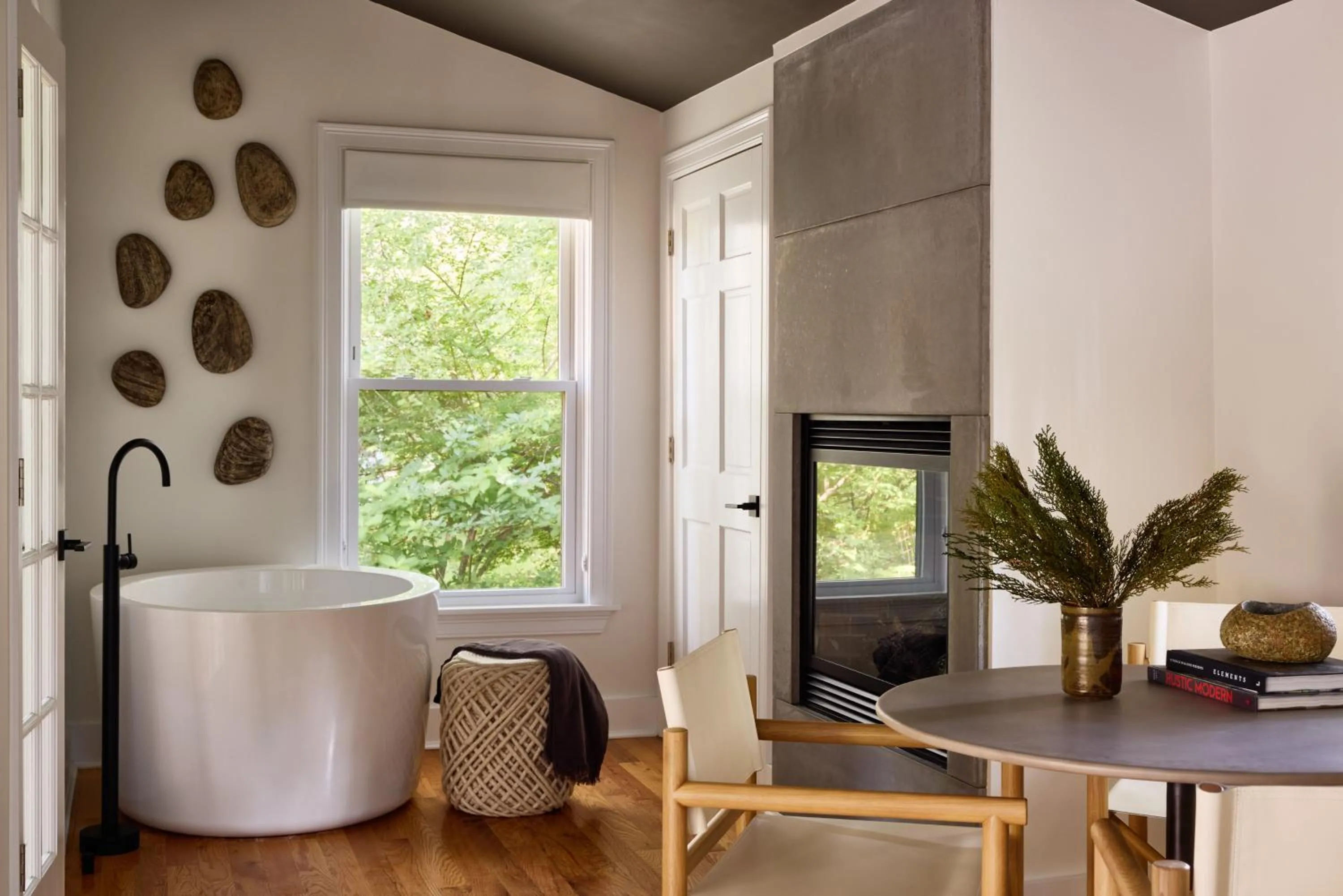 Living room in AWOL Kennebunkport