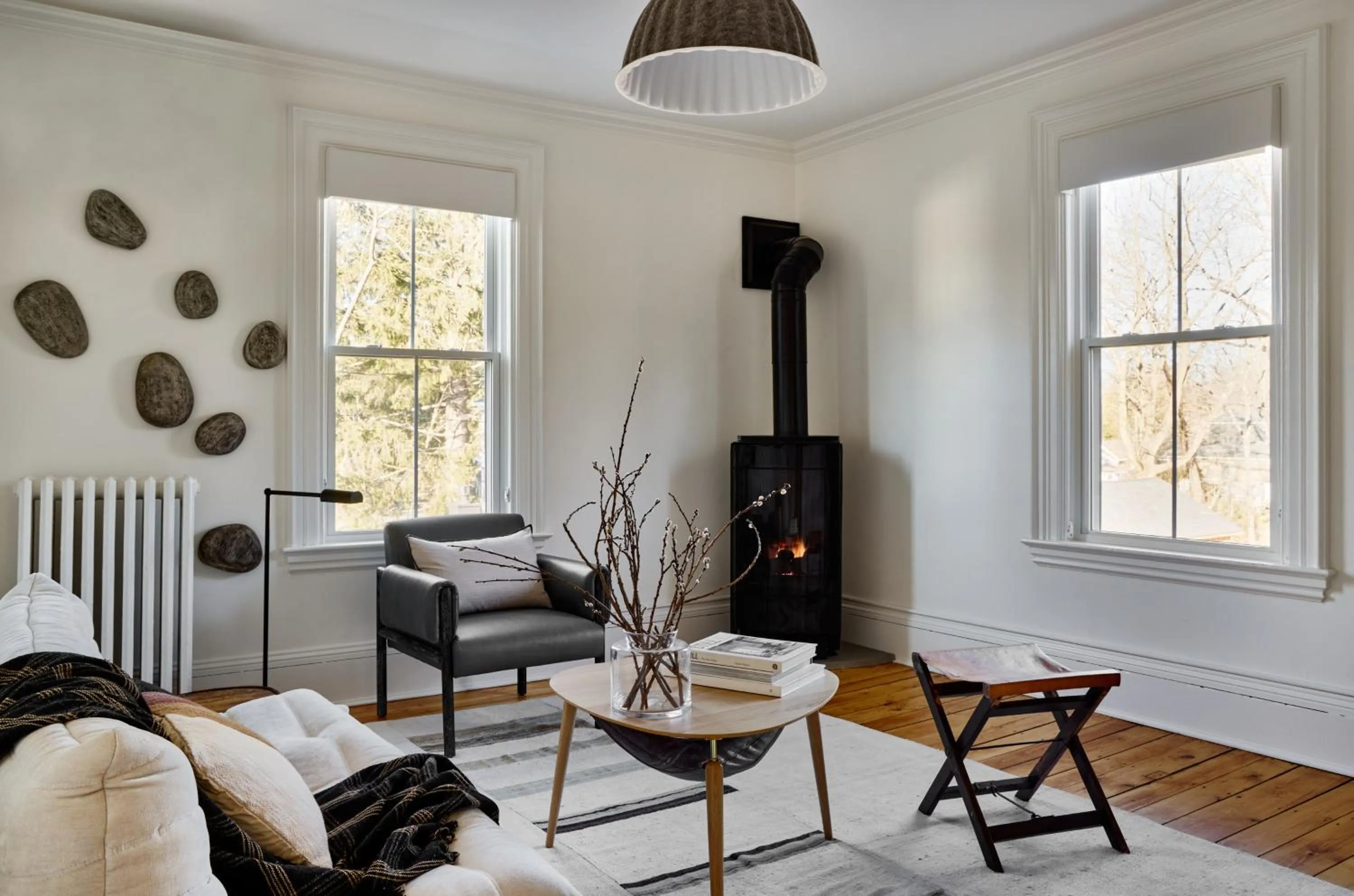 Seating area in AWOL Kennebunkport