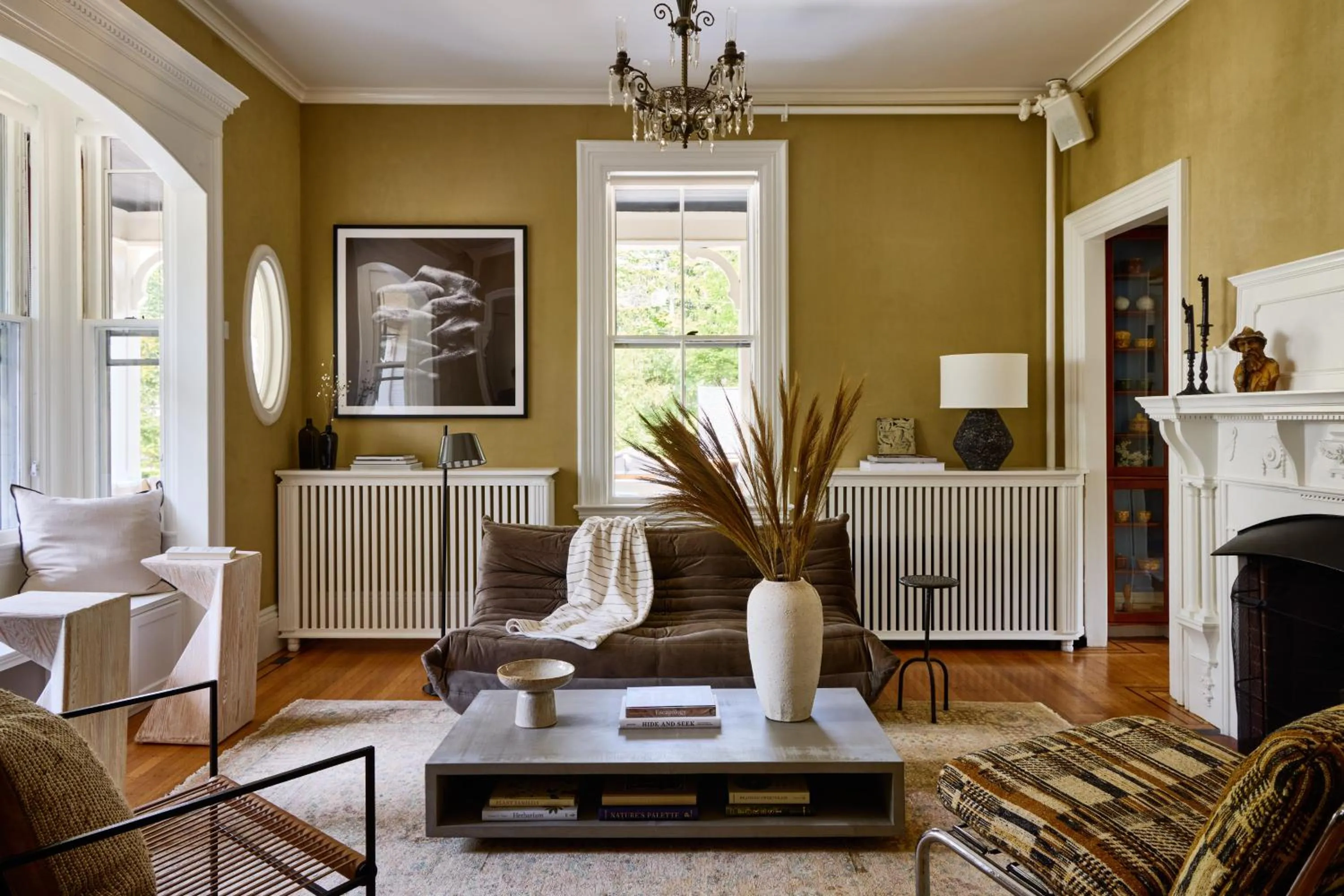 Seating area in AWOL Kennebunkport