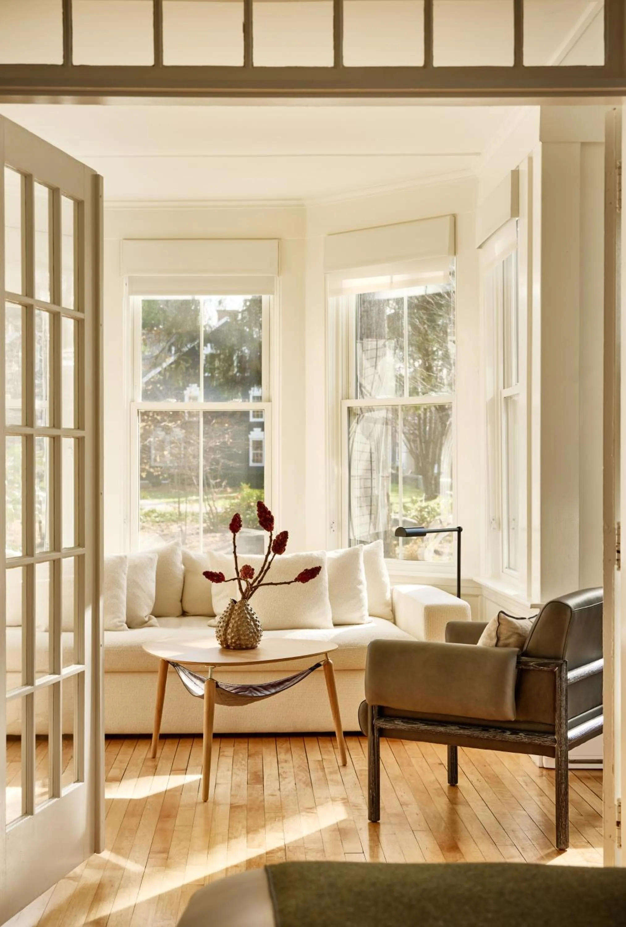 Seating area in AWOL Kennebunkport