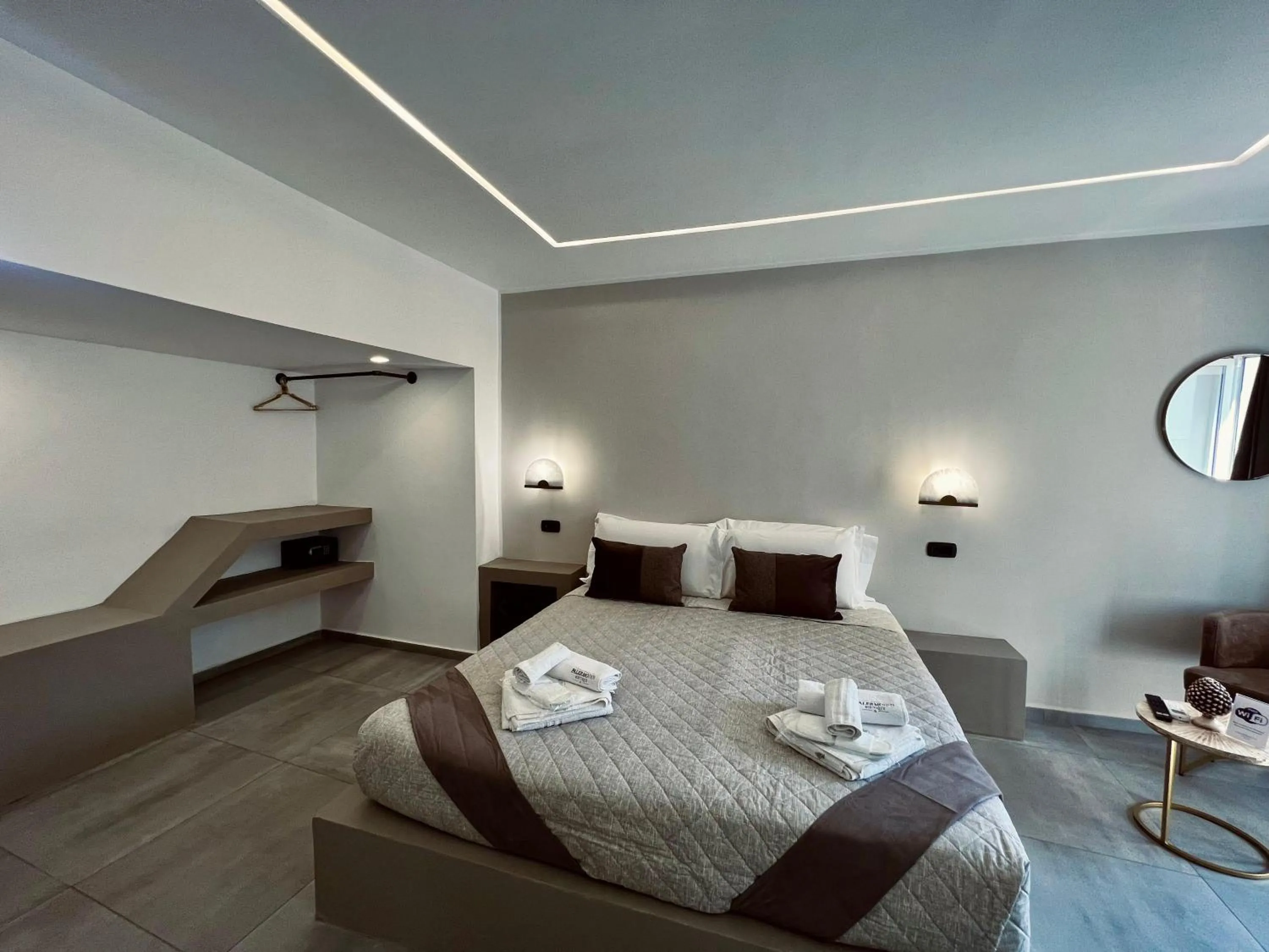 Bed in Palermo Inn Boutique Hotel