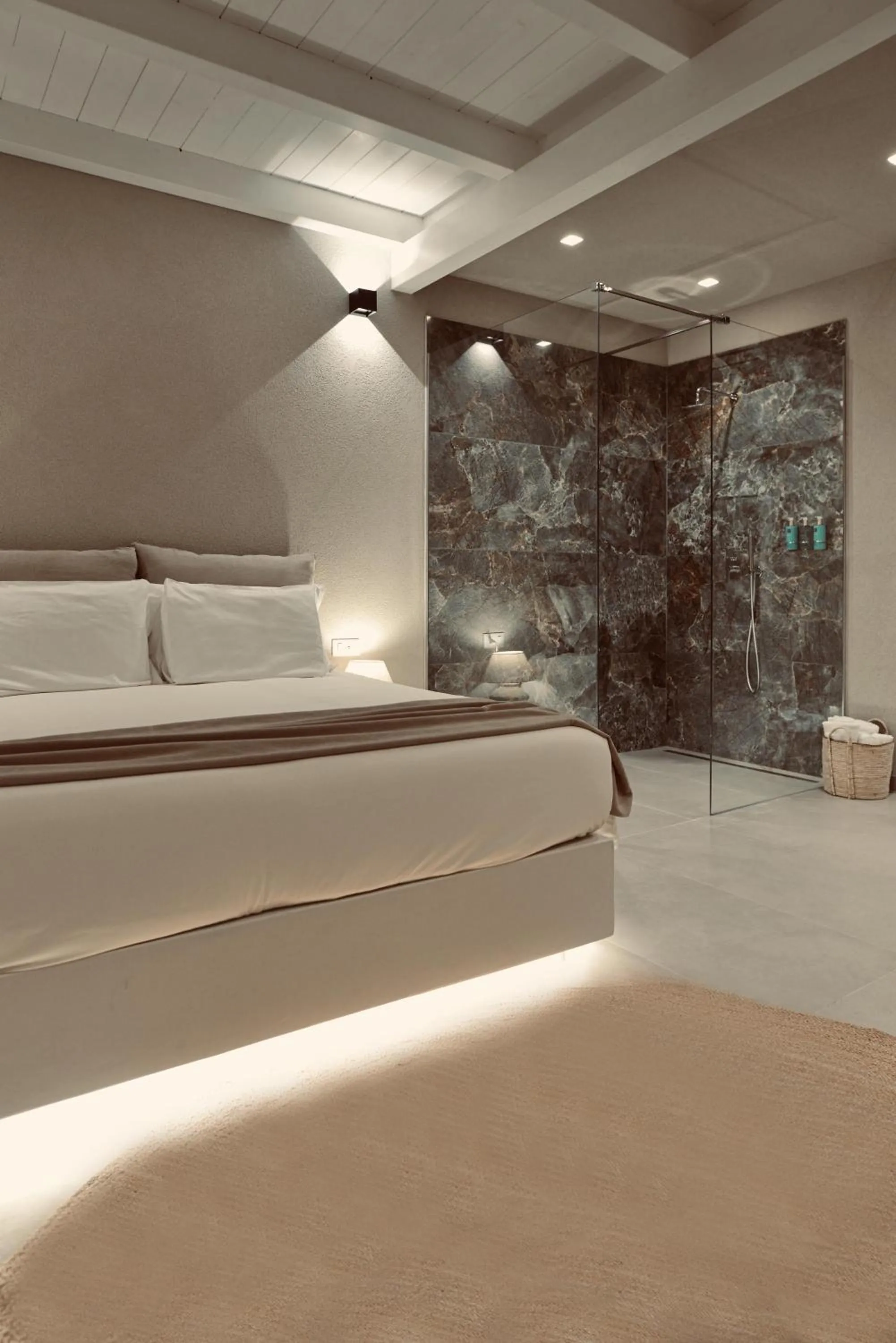 Bed in Palermo Inn Boutique Hotel