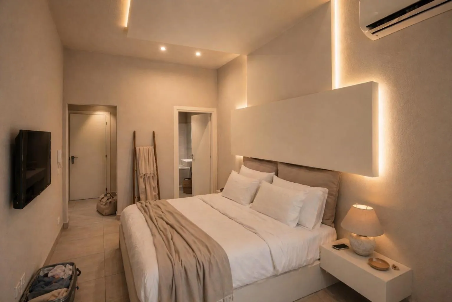 Bed in Palermo Inn Boutique Hotel
