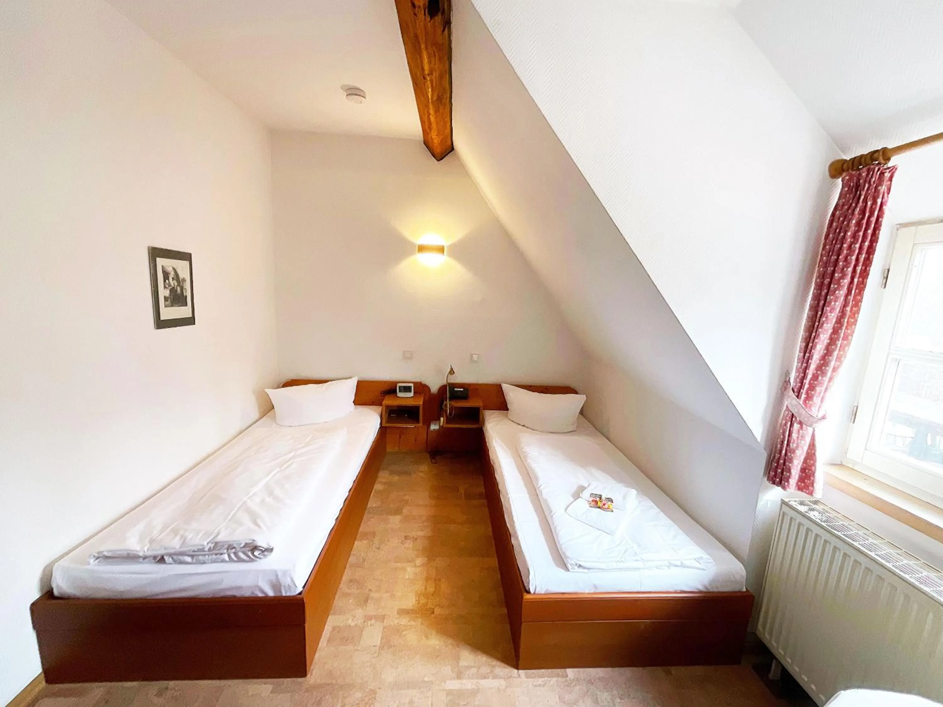 Photo of the whole room, Bed in Hotel Brauhaus Wiesenmühle
